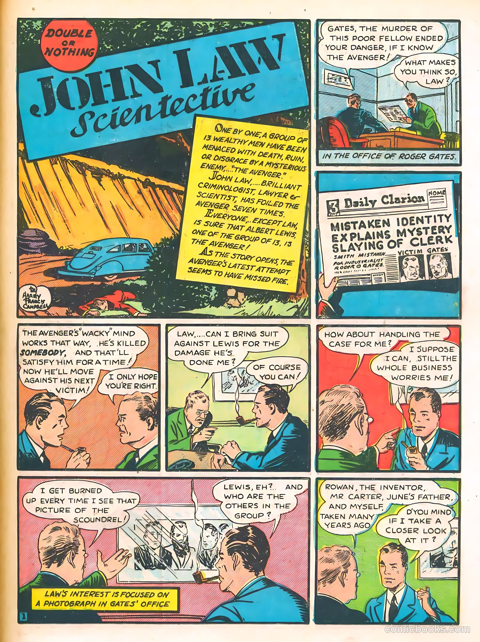 Smash Comics #10 (1940) — page 53 of 68