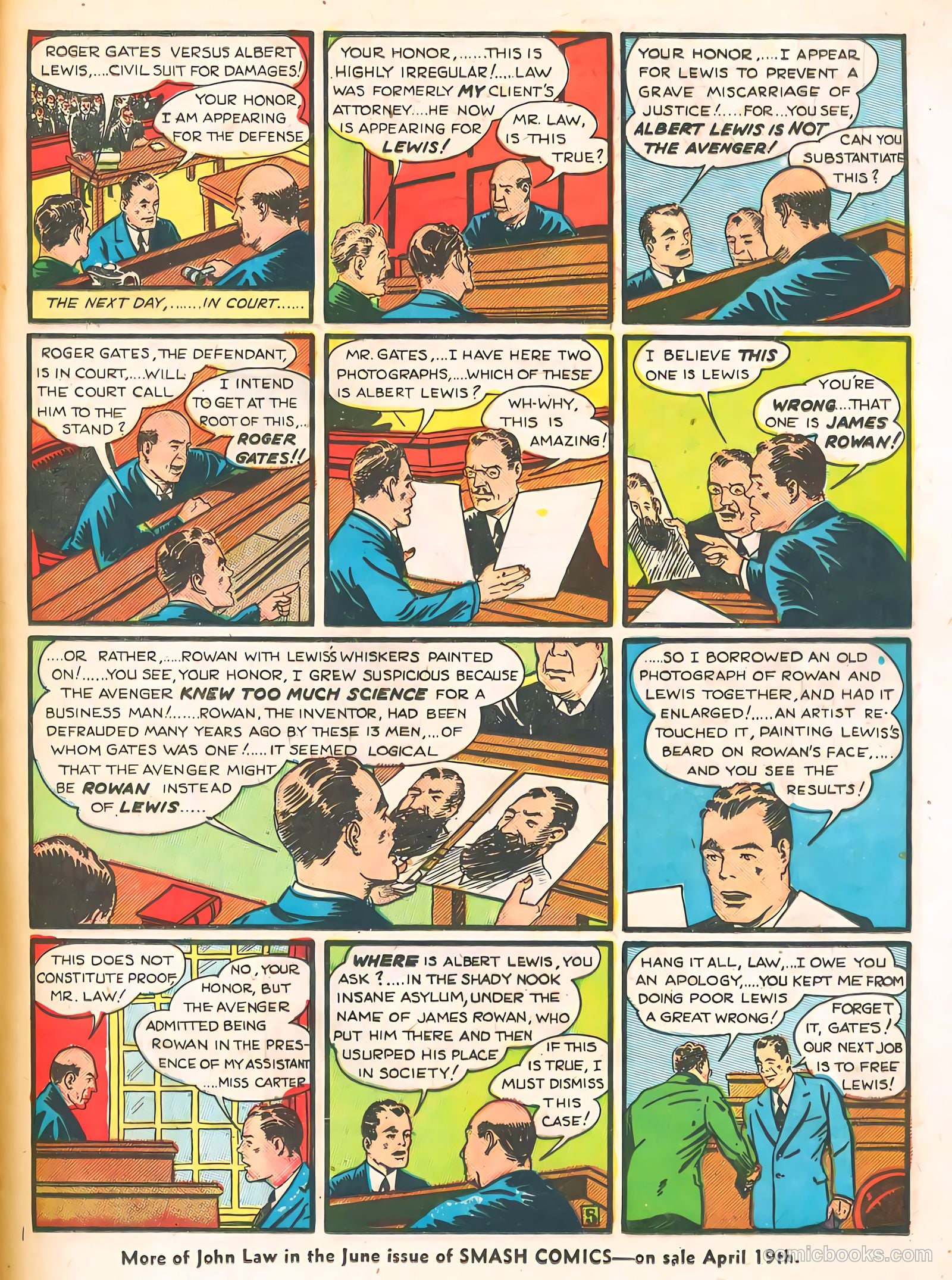 Smash Comics #10 (1940) — page 57 of 68