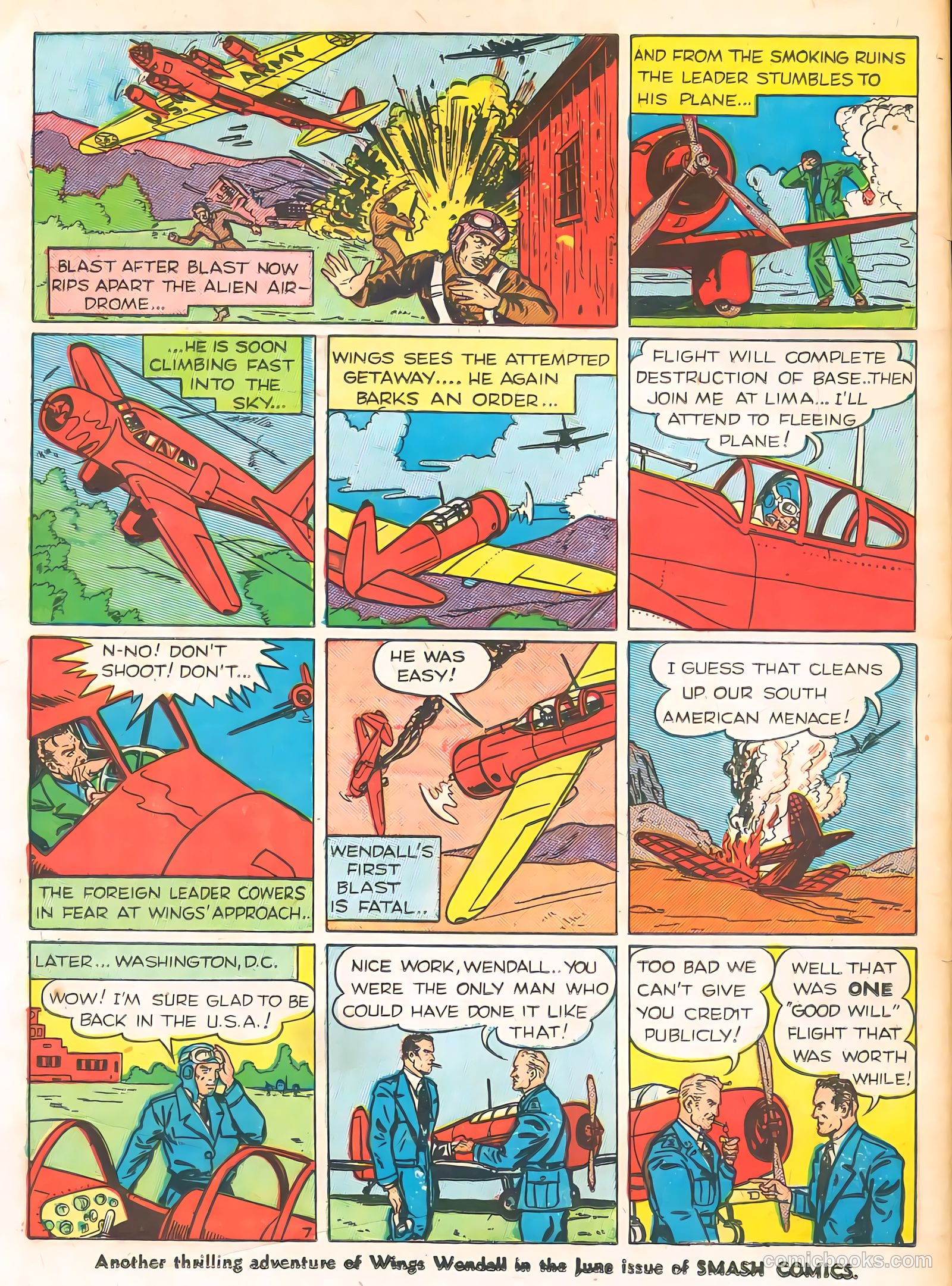 Smash Comics #10 (1940) — page 66 of 68