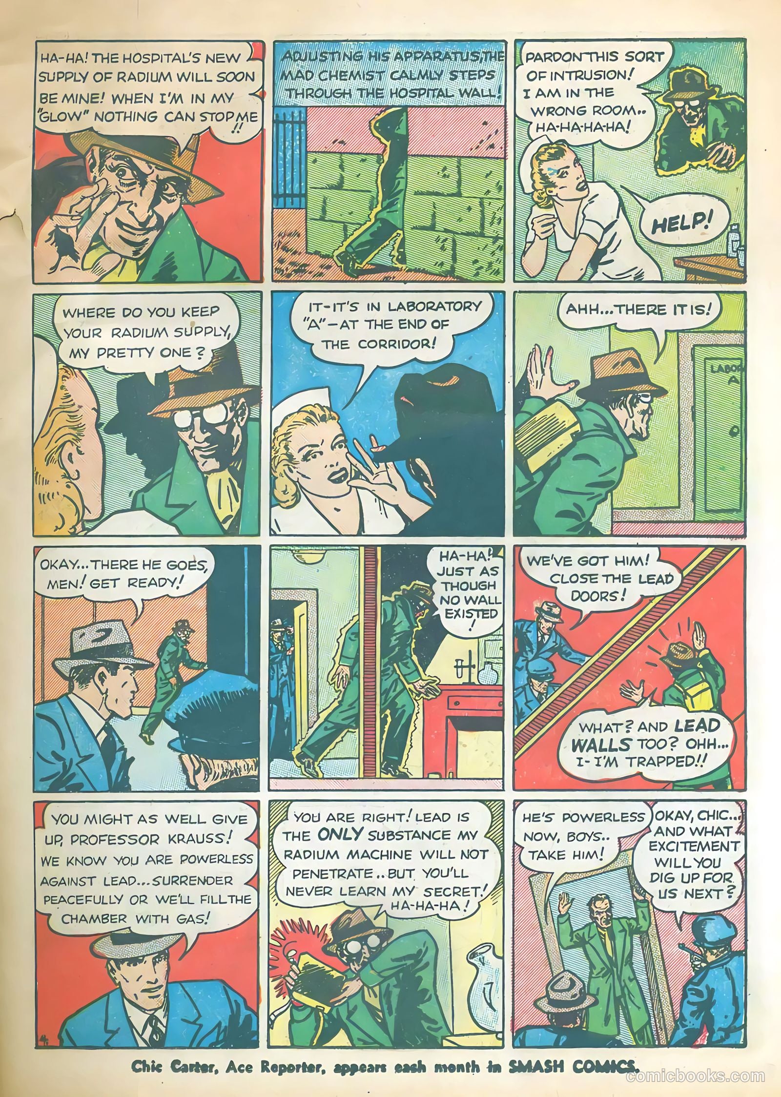 Smash Comics #11 (1940) — page 15 of 67