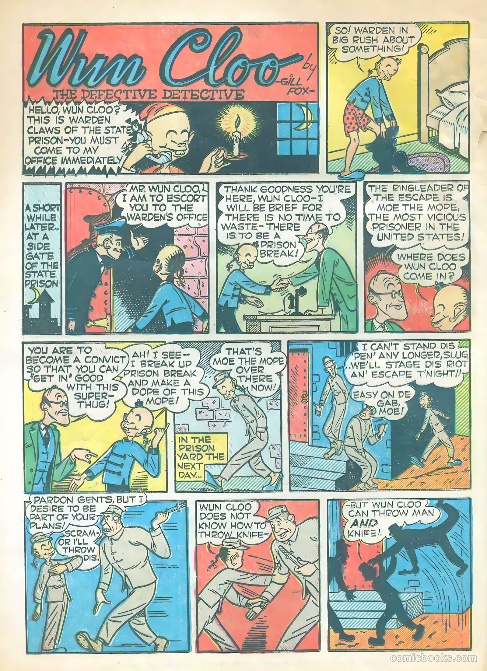 Smash Comics #11 (1940) — page 16 of 67