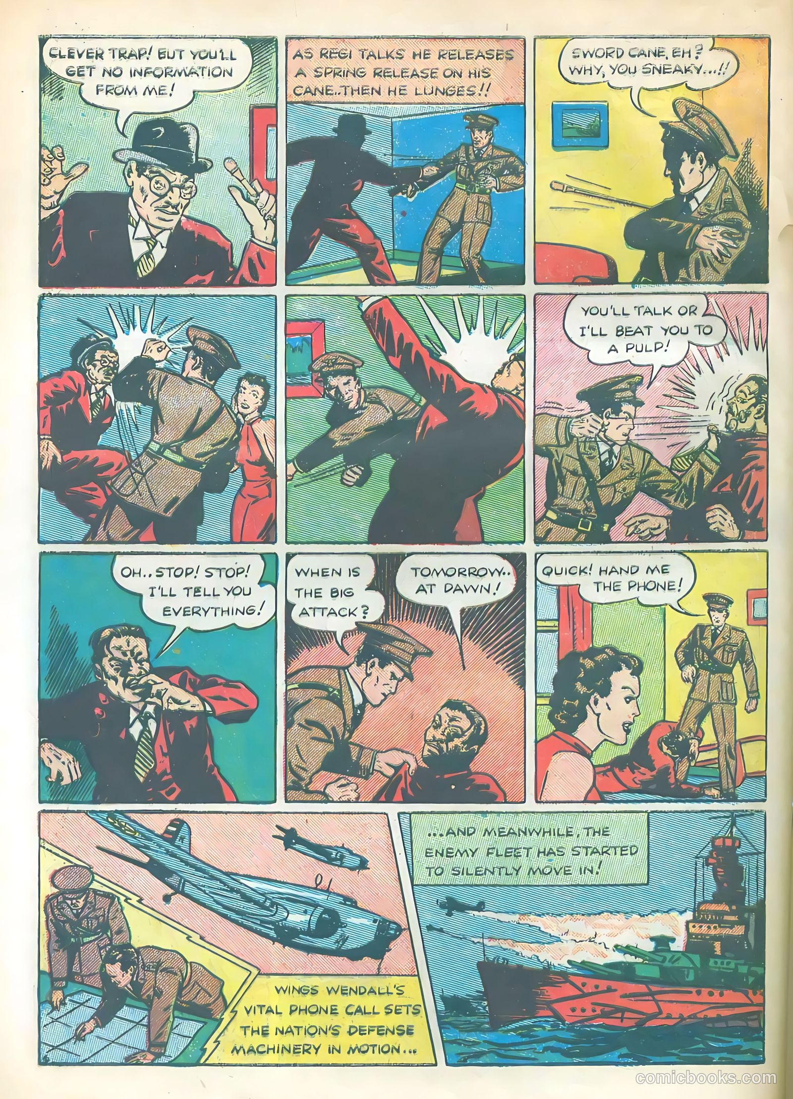 Smash Comics #11 (1940) — page 32 of 67