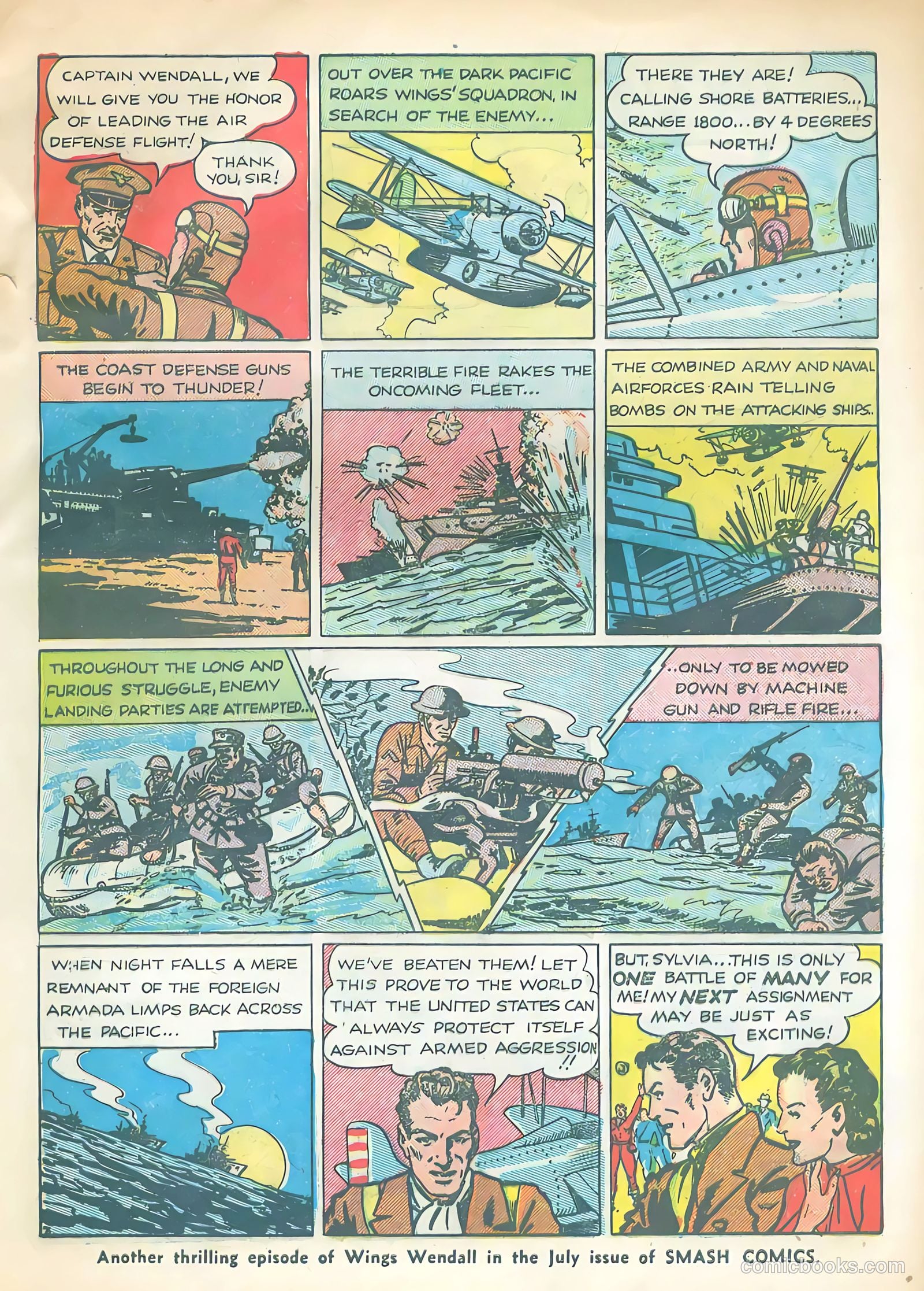 Smash Comics #11 (1940) — page 33 of 67