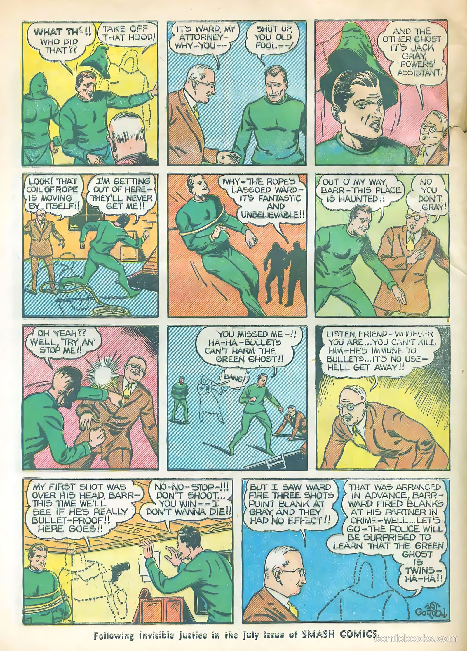 Smash Comics #11 (1940) — page 40 of 67
