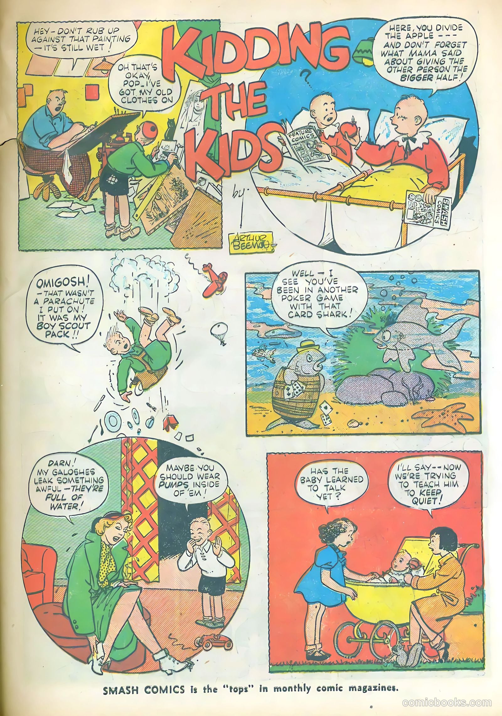 Smash Comics #11 (1940) — page 41 of 67
