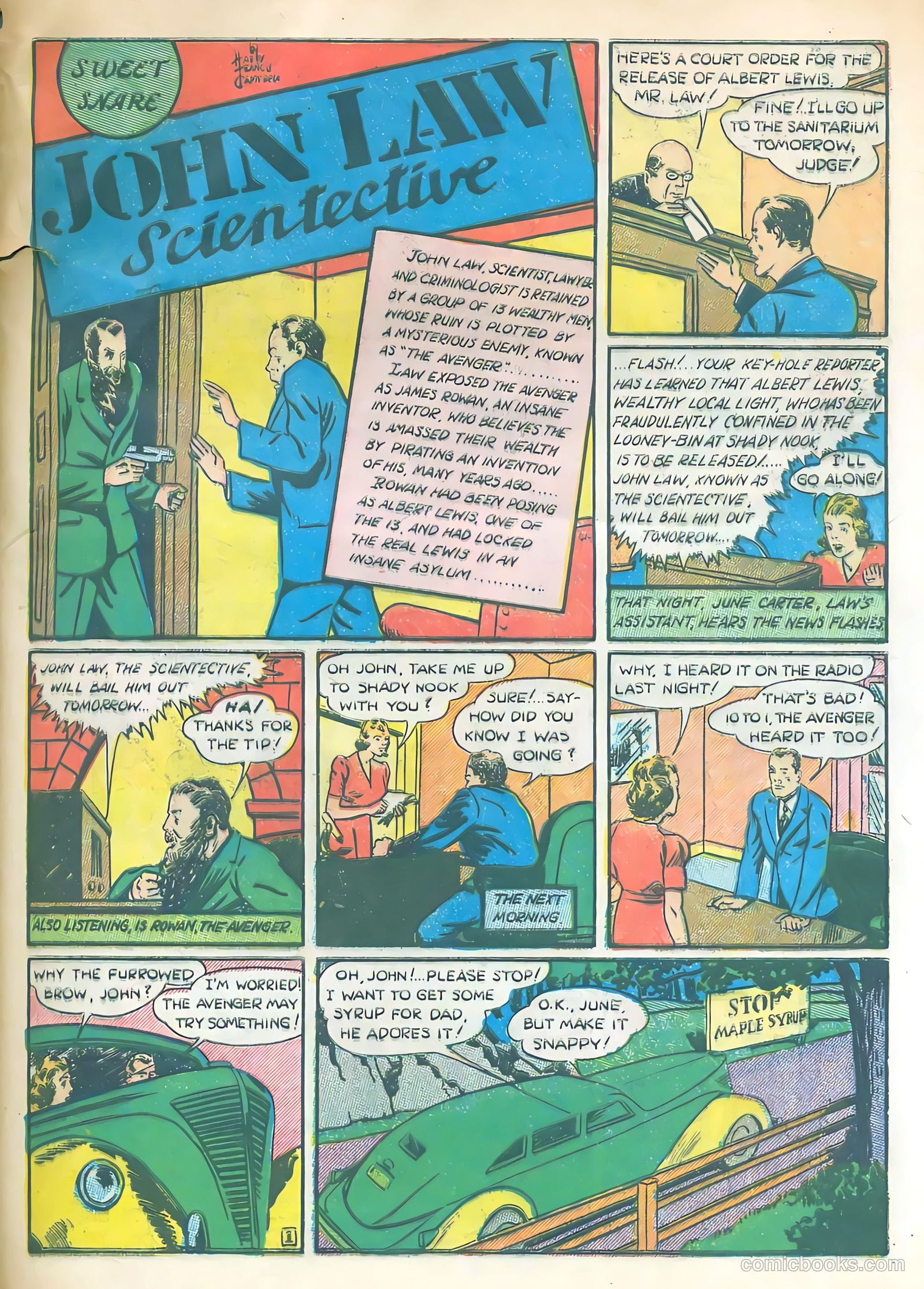 Smash Comics #11 (1940) — page 45 of 67