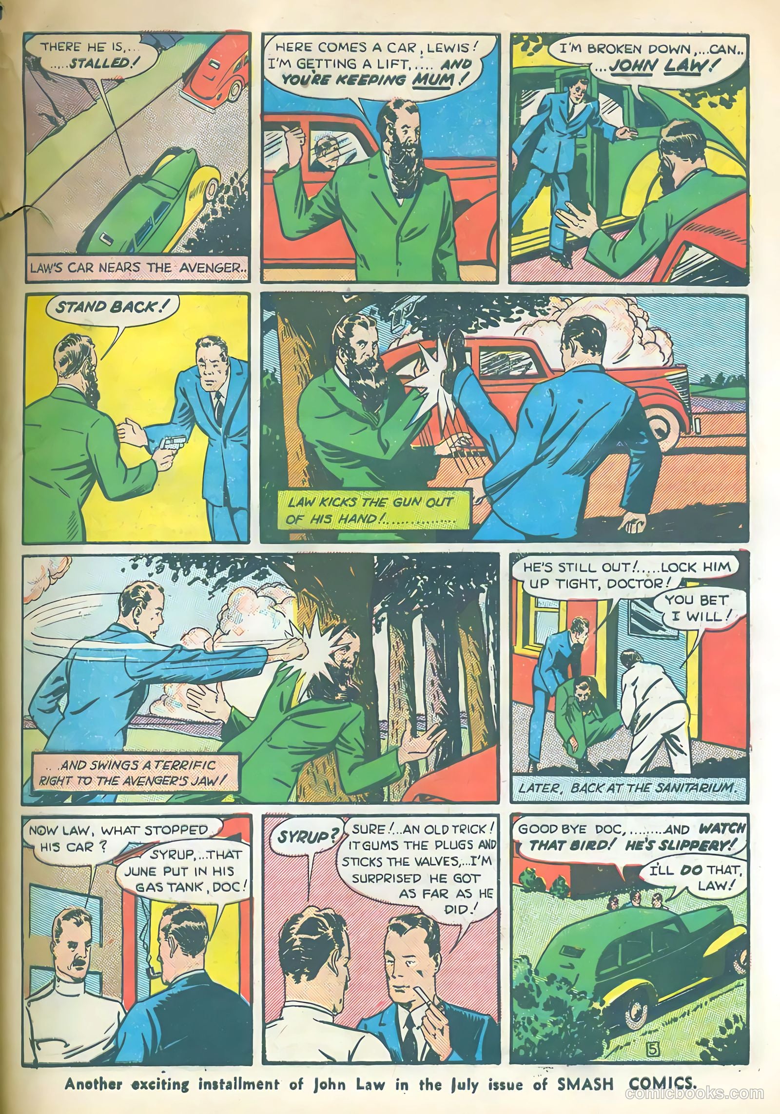 Smash Comics #11 (1940) — page 49 of 67