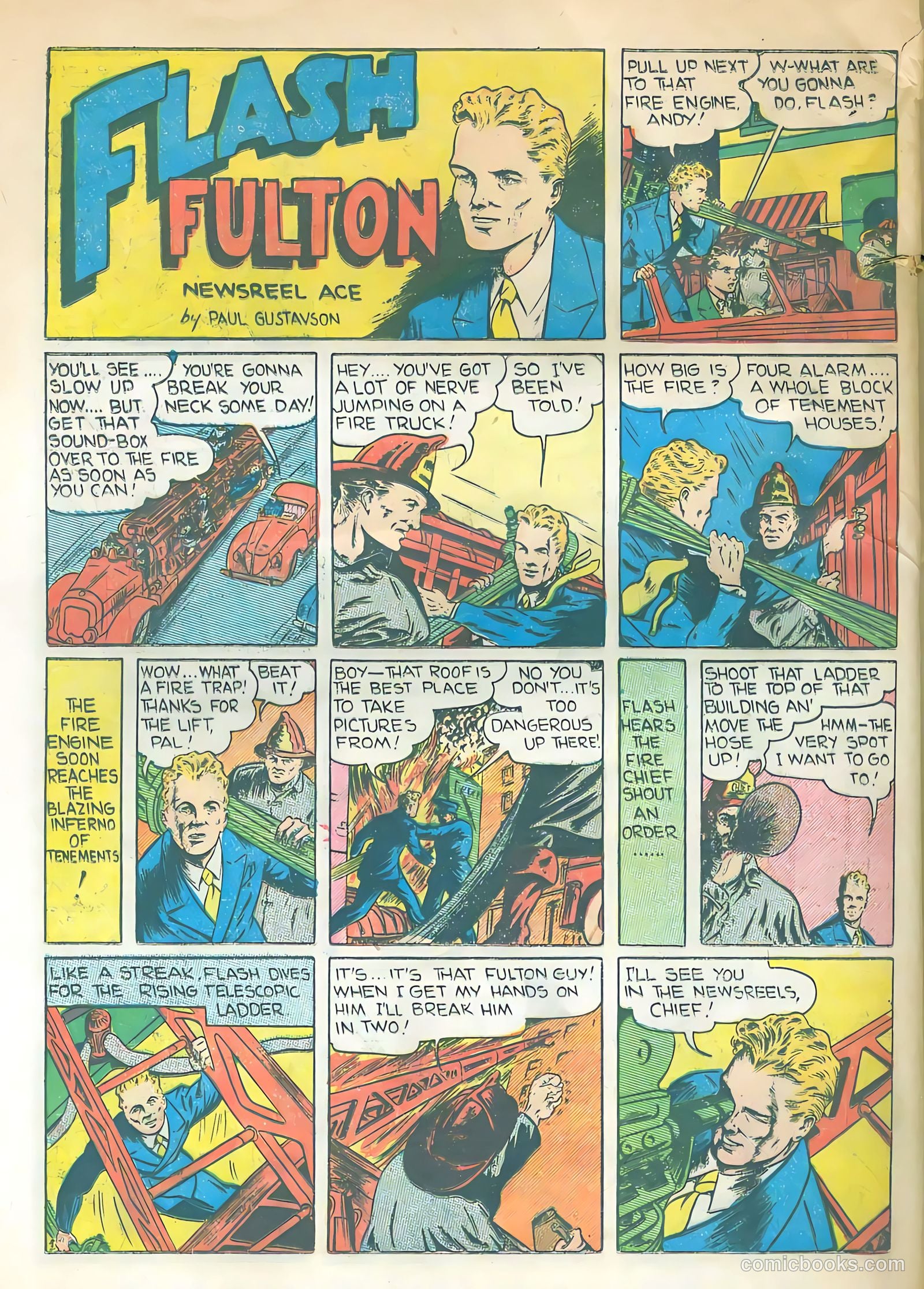 Smash Comics #11 (1940) — page 56 of 67