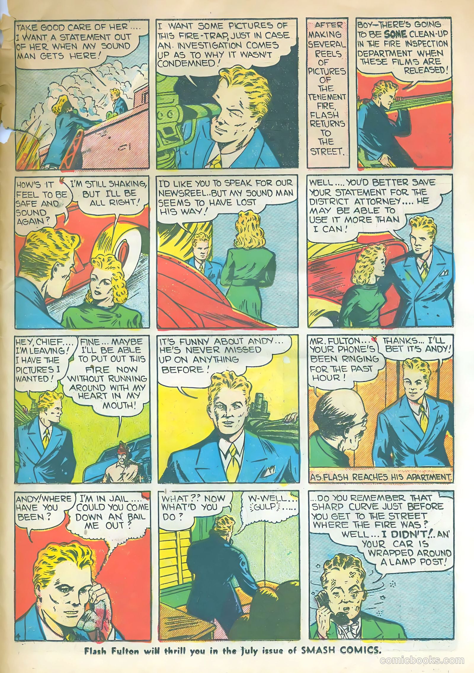 Smash Comics #11 (1940) — page 59 of 67
