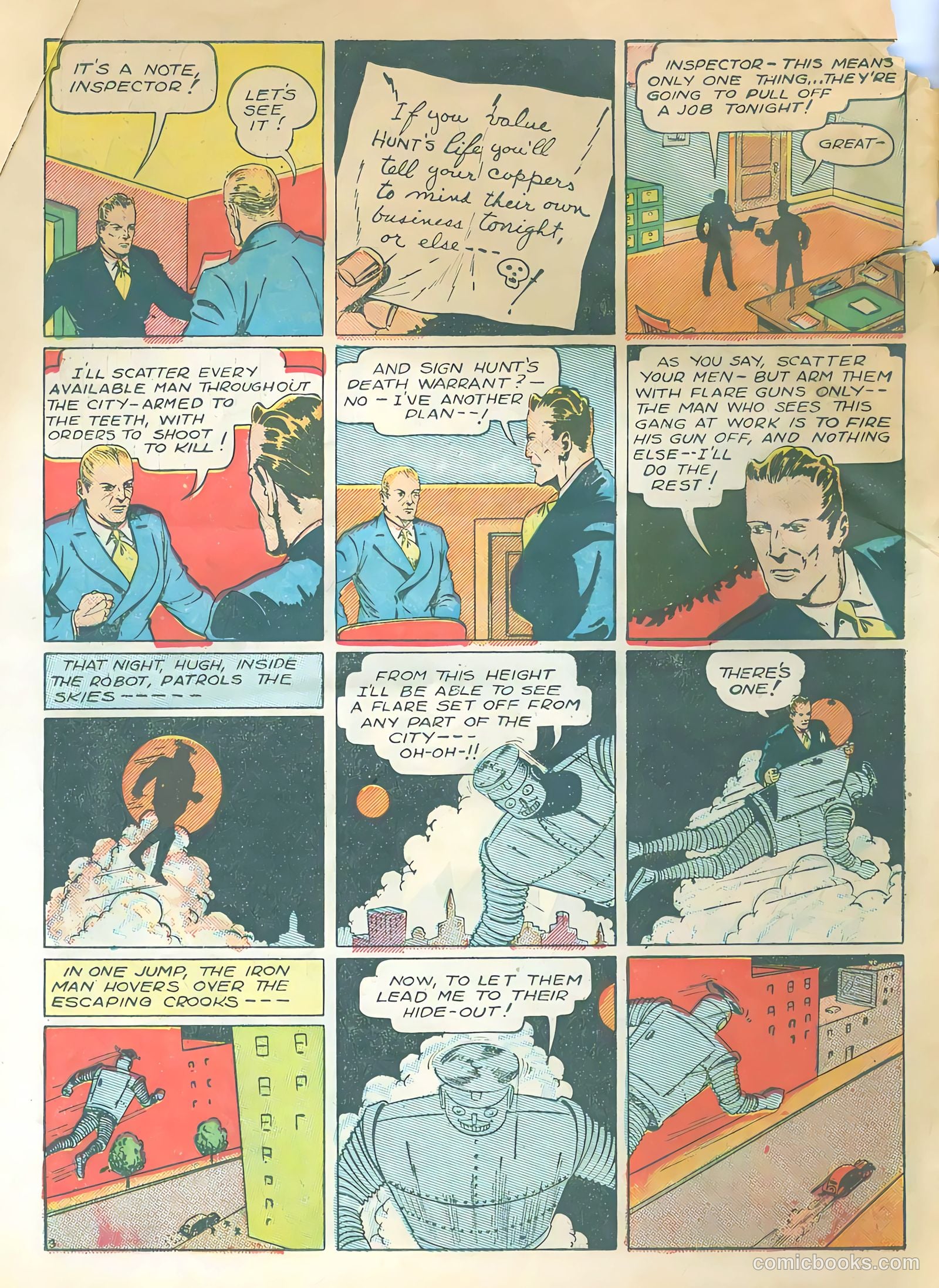 Smash Comics #11 (1940) — page 62 of 67