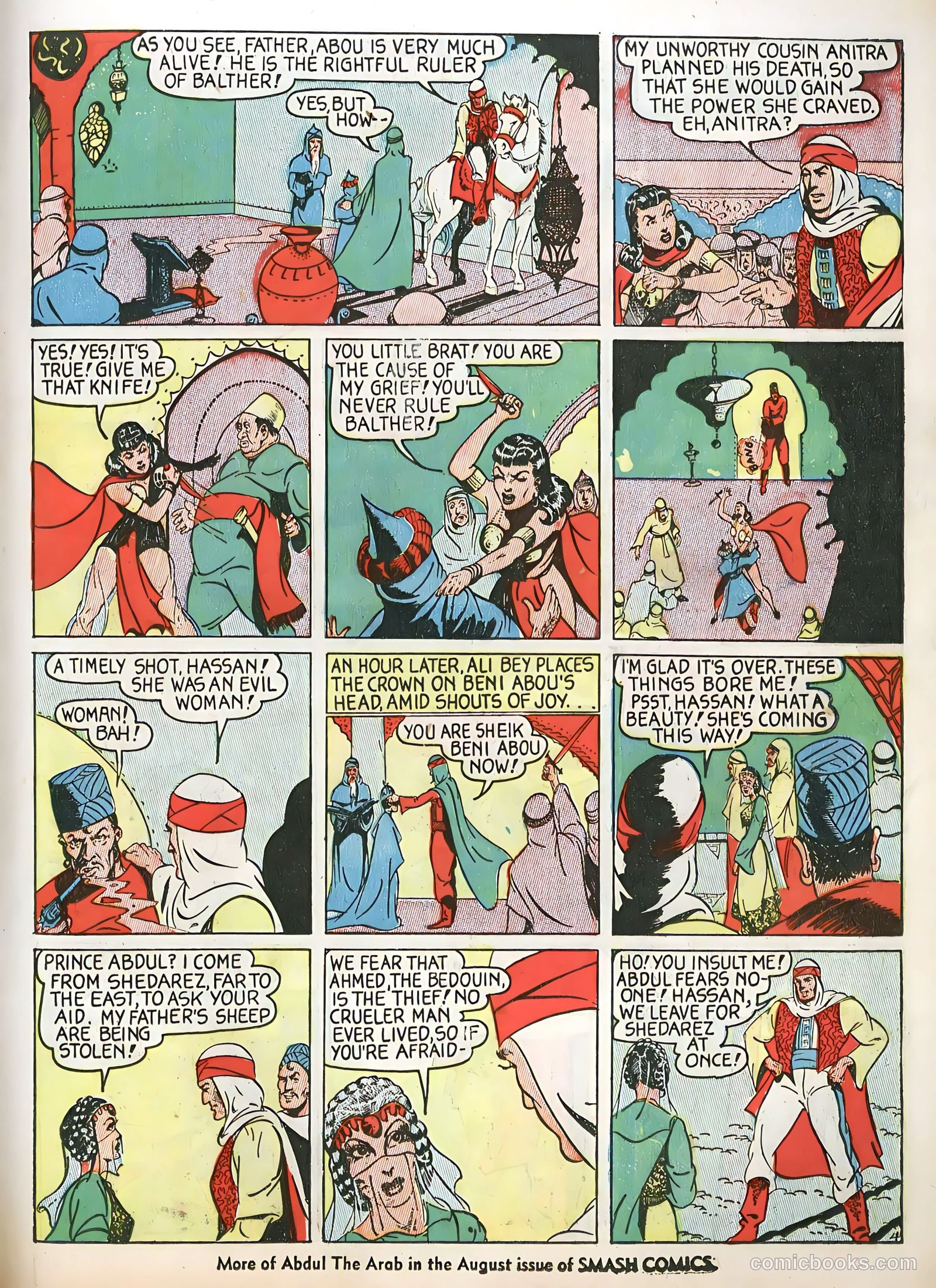 Smash Comics #12 (1940) — page 15 of 68