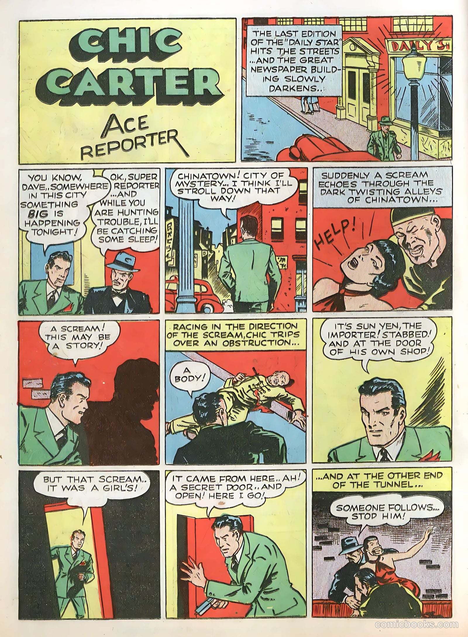 Smash Comics #12 (1940) — page 16 of 68
