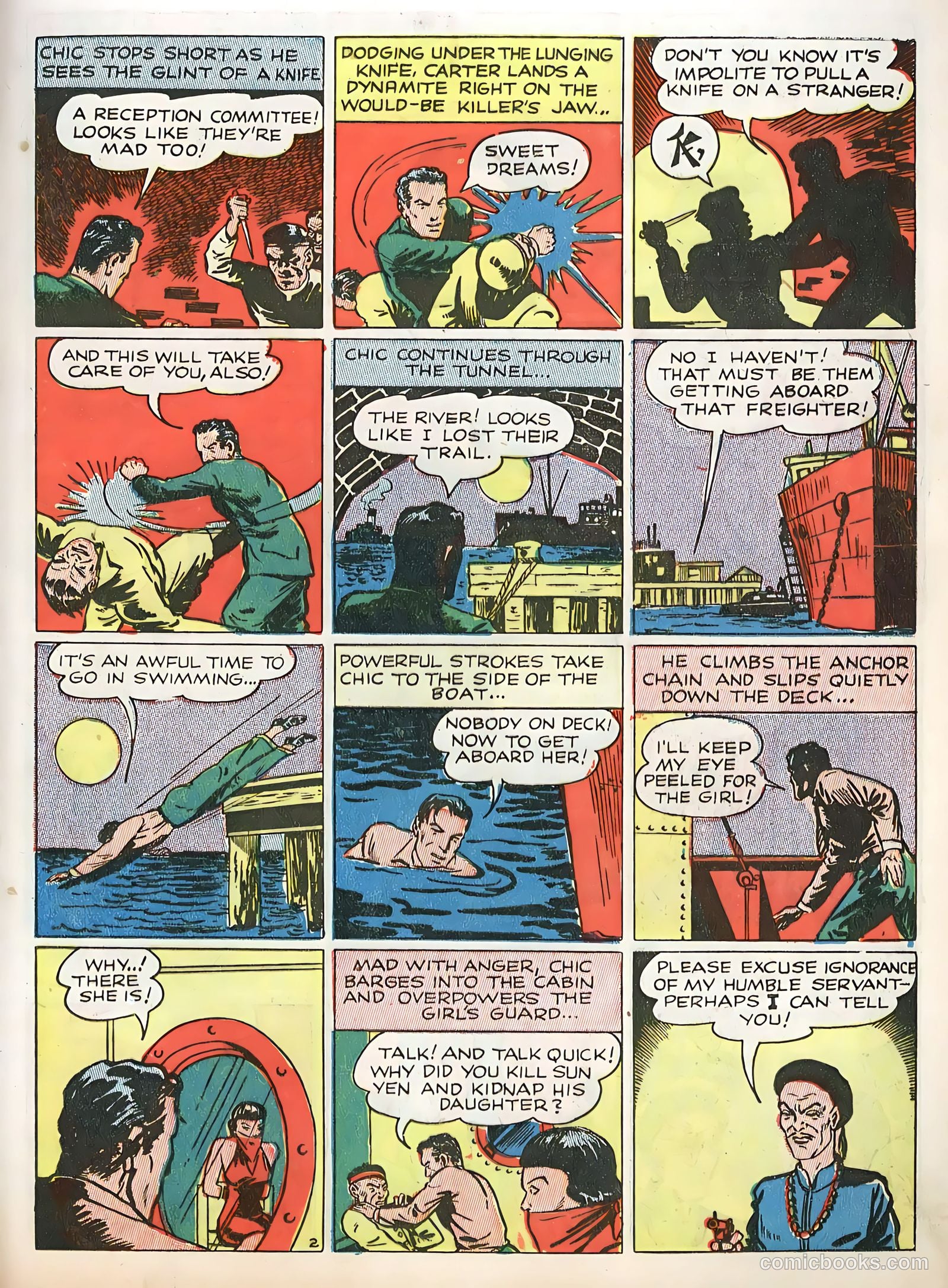 Smash Comics #12 (1940) — page 17 of 68