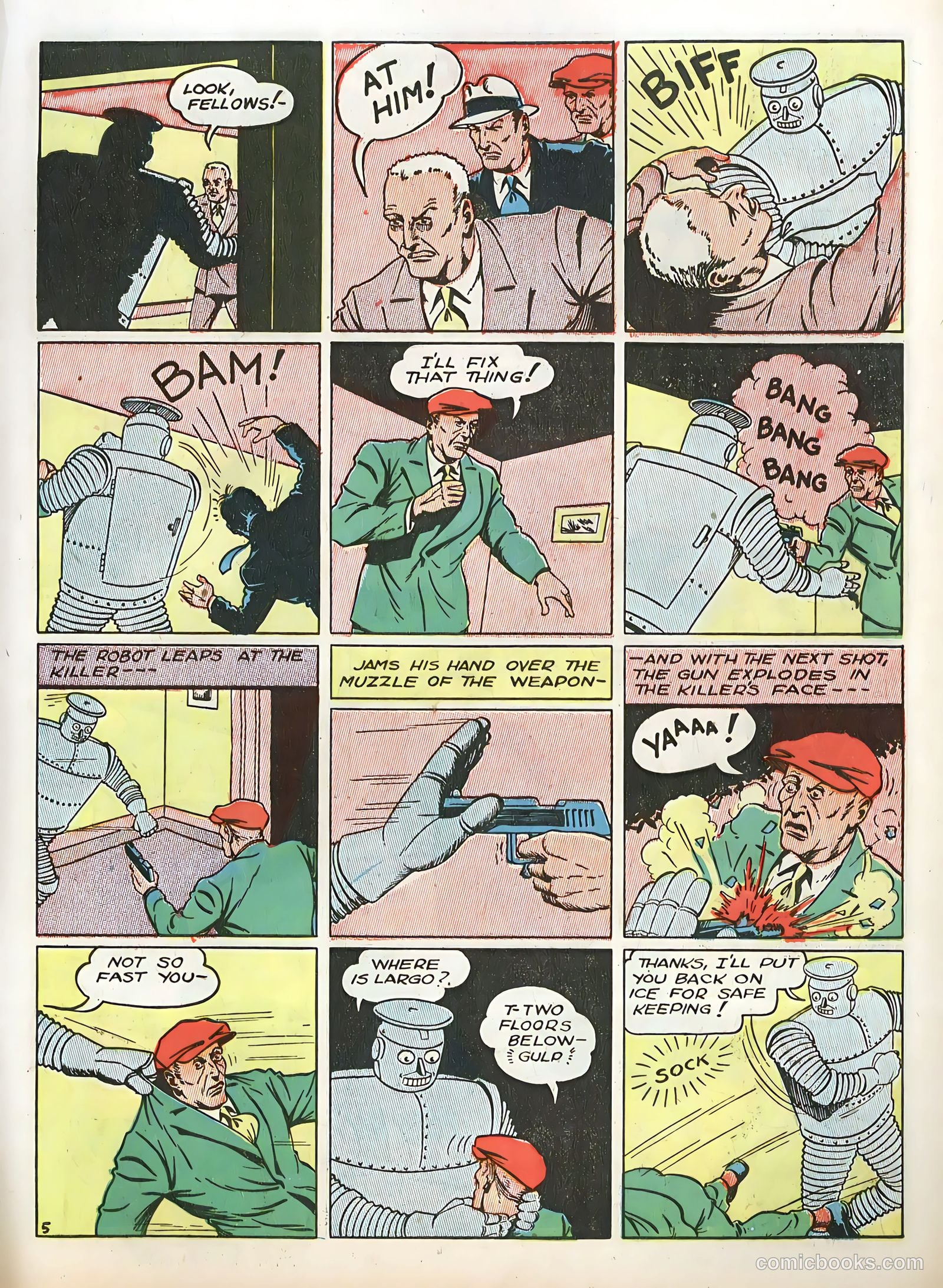 Smash Comics #12 (1940) — page 31 of 68