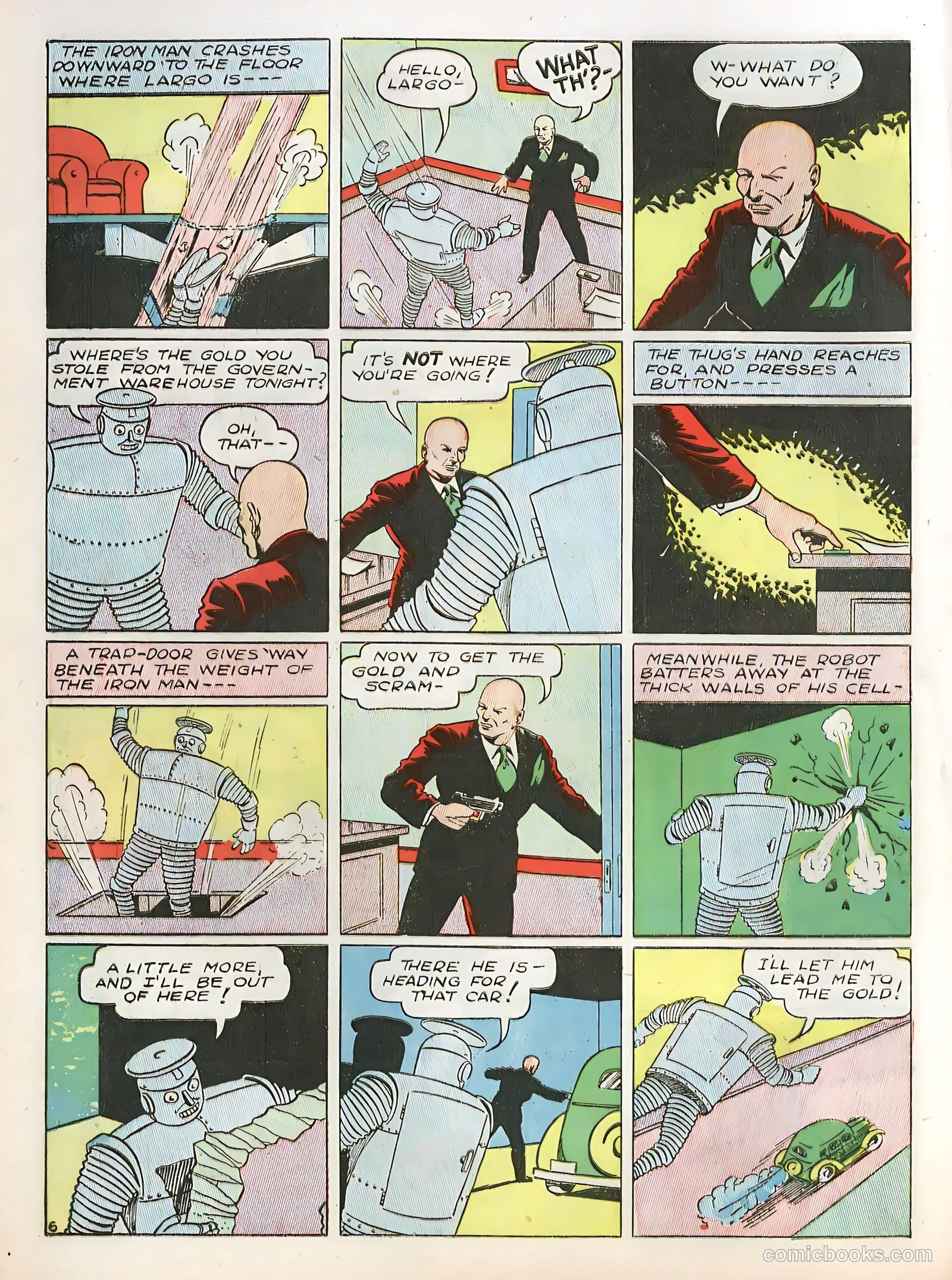 Smash Comics #12 (1940) — page 32 of 68