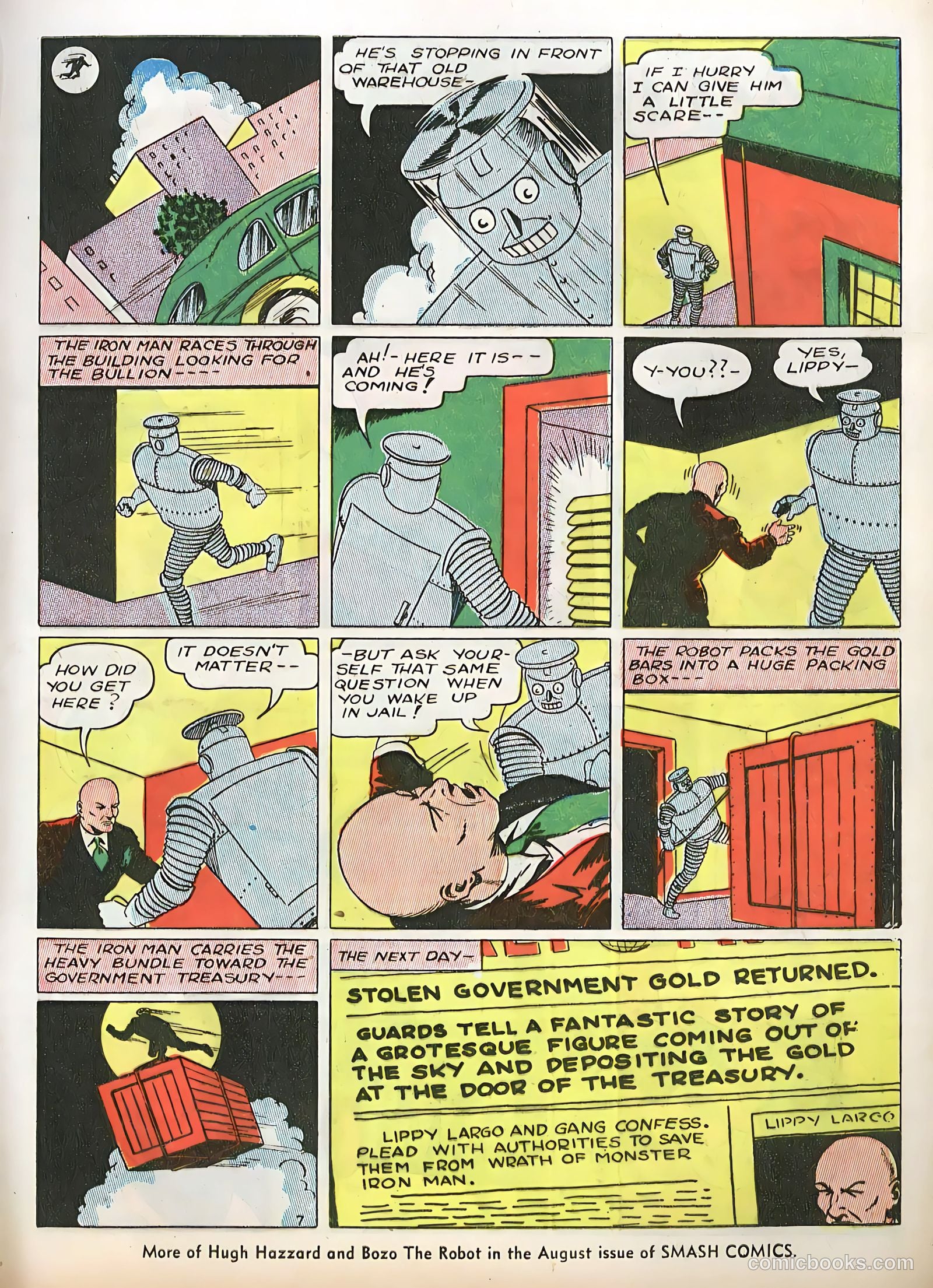 Smash Comics #12 (1940) — page 33 of 68