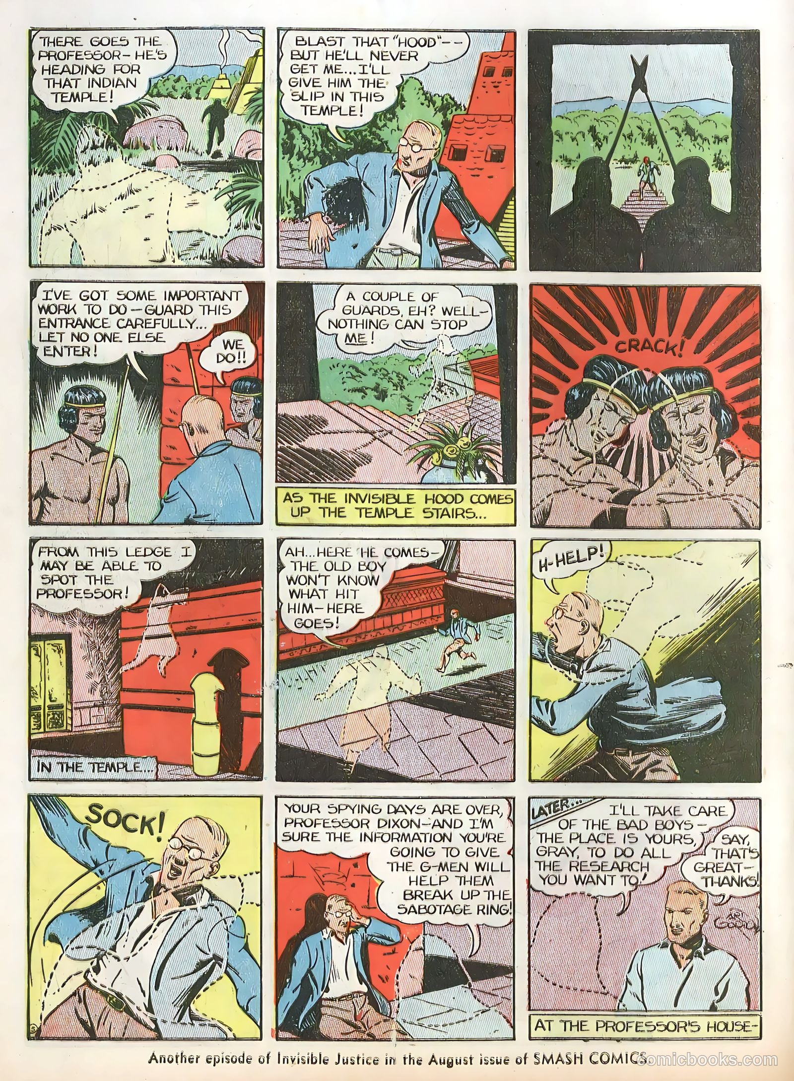 Smash Comics #12 (1940) — page 40 of 68