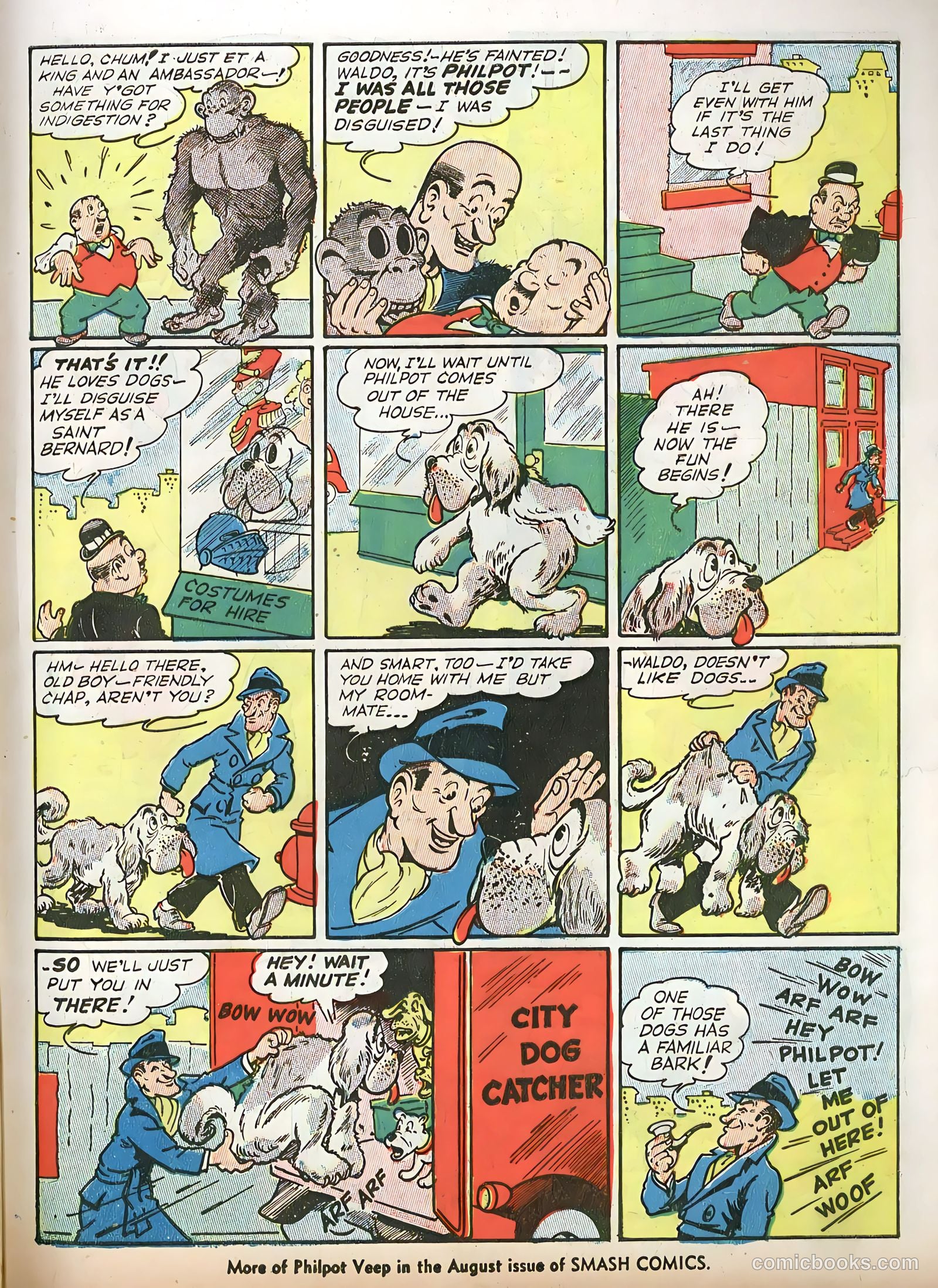 Smash Comics #12 (1940) — page 43 of 68