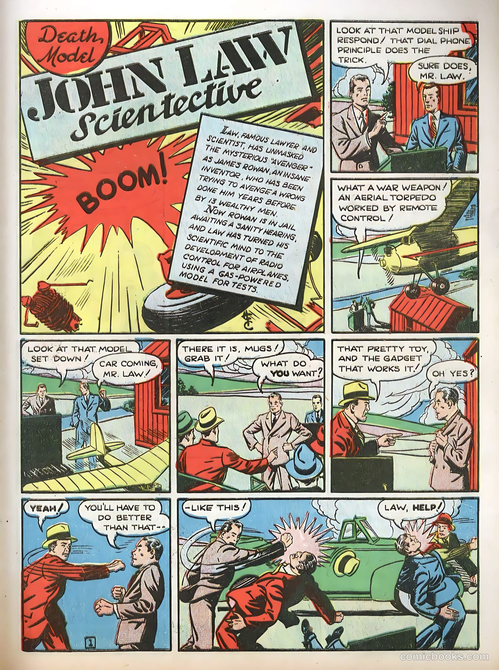 Smash Comics #12 (1940) — page 45 of 68
