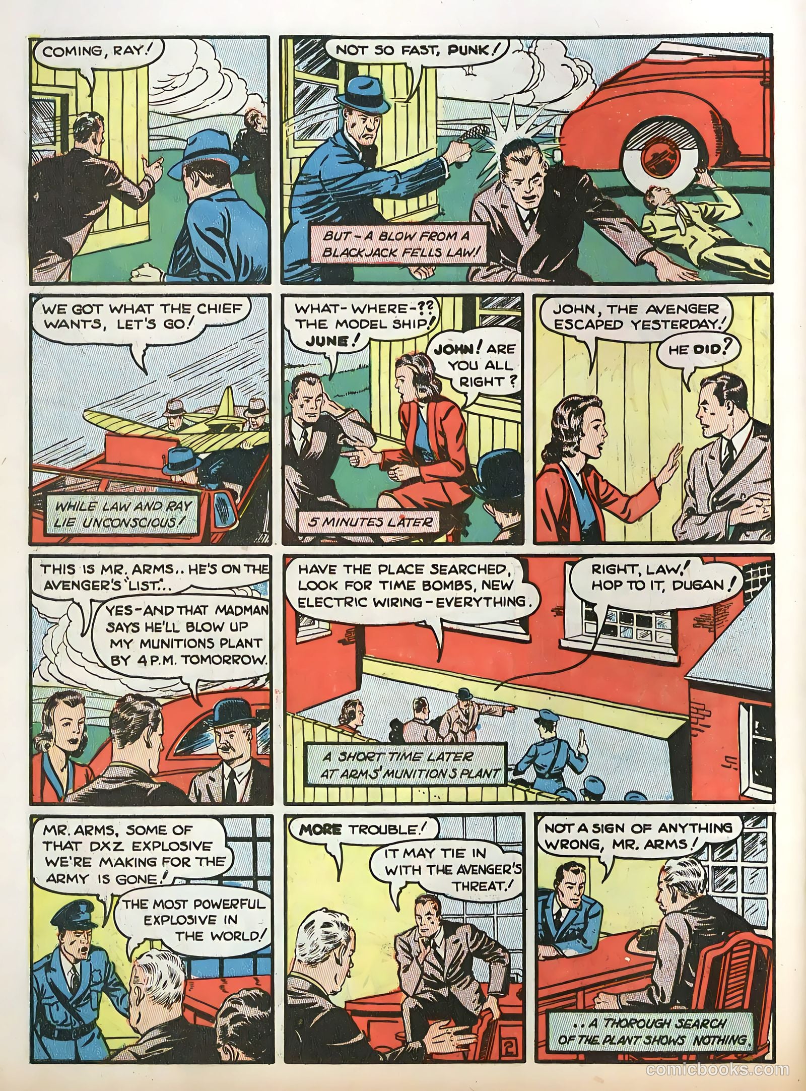 Smash Comics #12 (1940) — page 46 of 68
