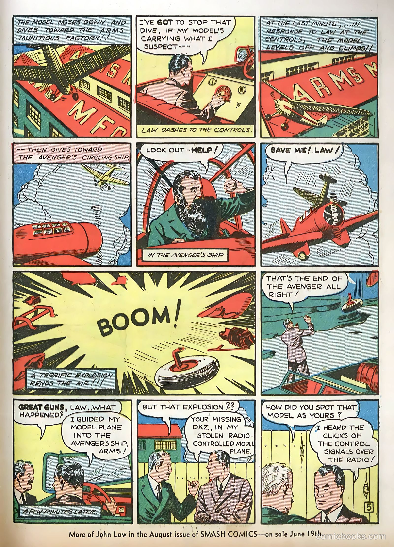 Smash Comics #12 (1940) — page 49 of 68