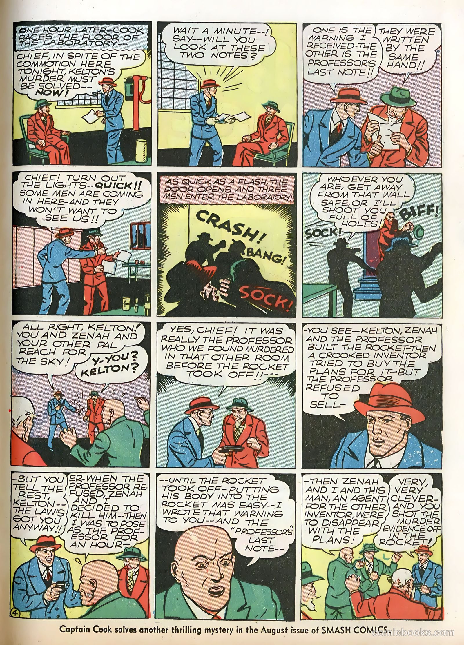 Smash Comics #12 (1940) — page 55 of 68