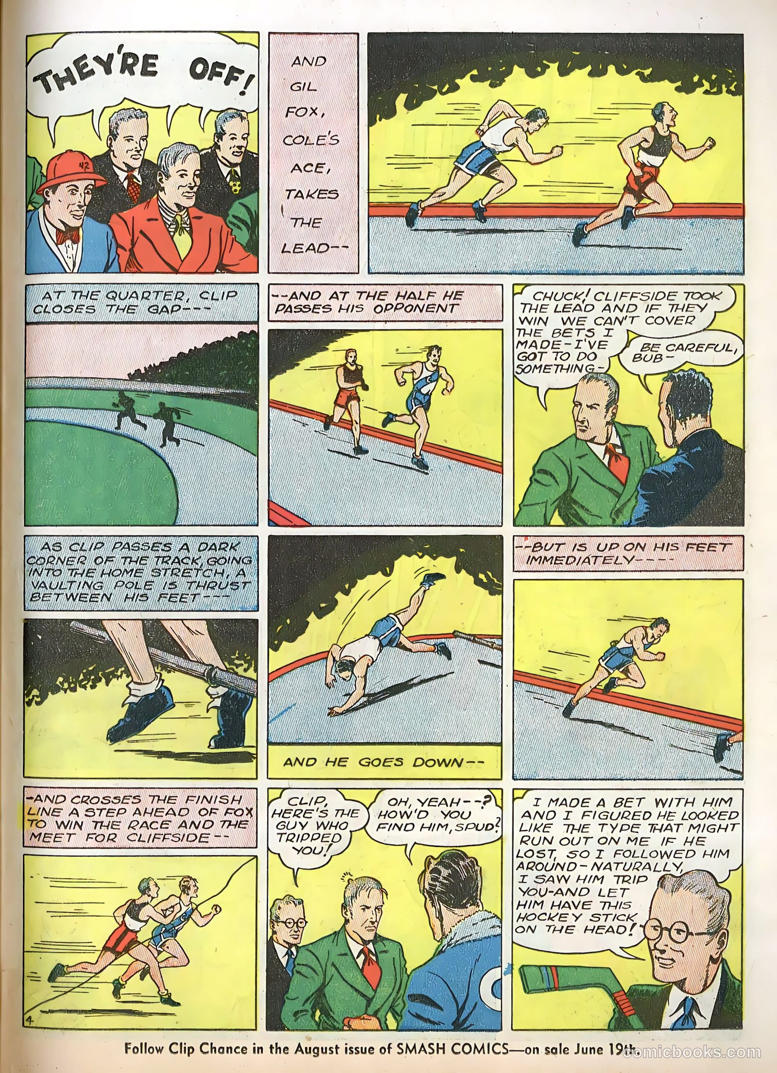 Smash Comics #12 (1940) — page 59 of 68