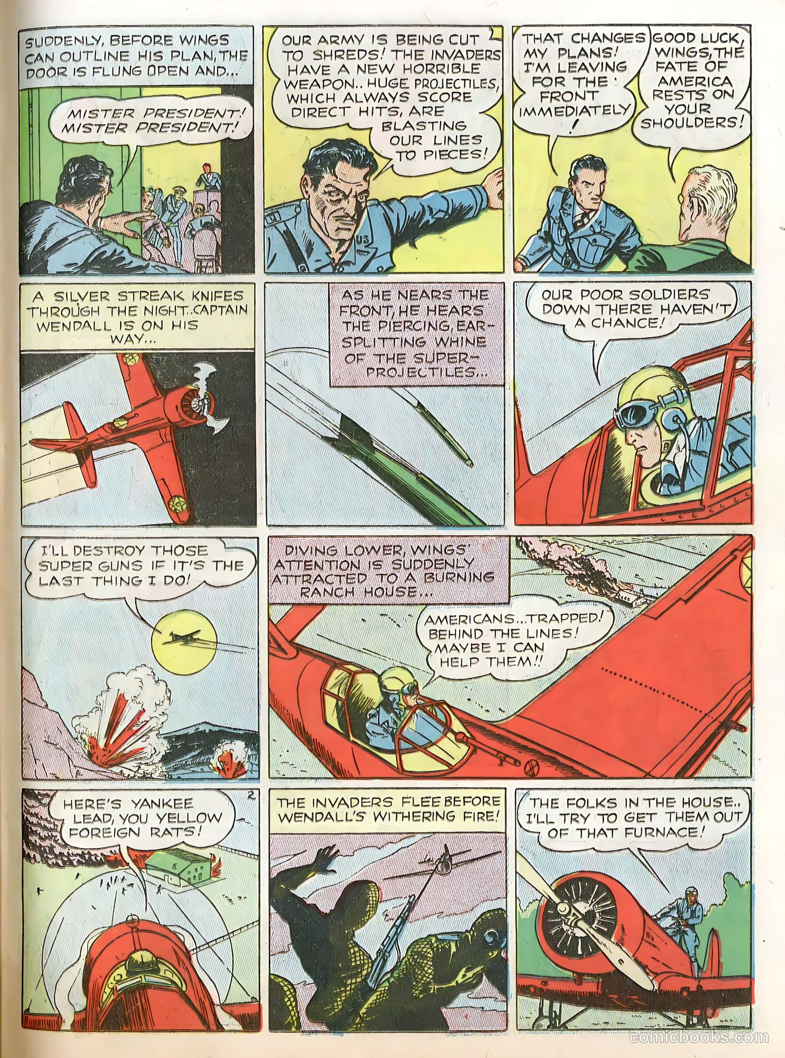 Smash Comics #12 (1940) — page 61 of 68
