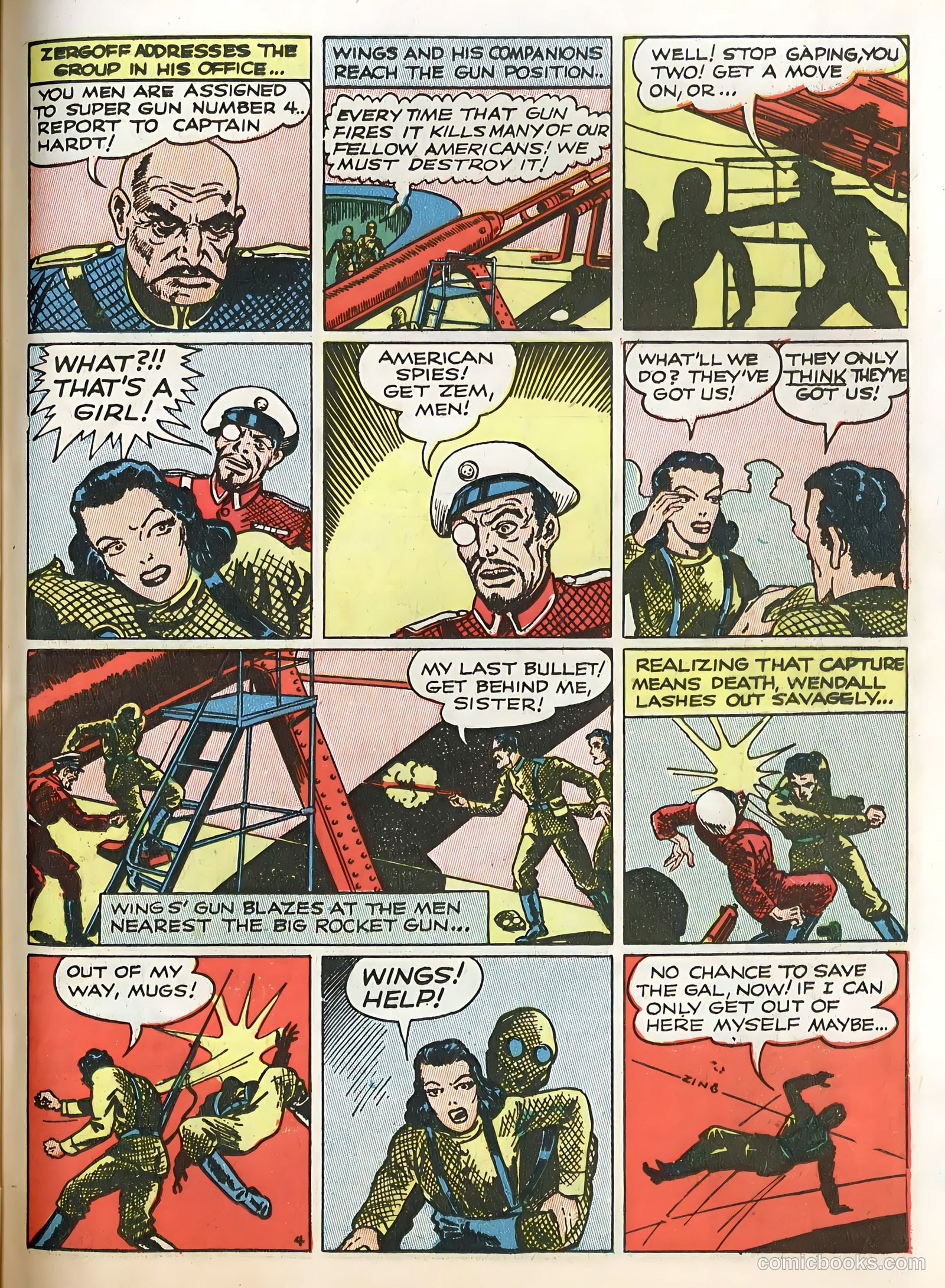 Smash Comics #12 (1940) — page 63 of 68