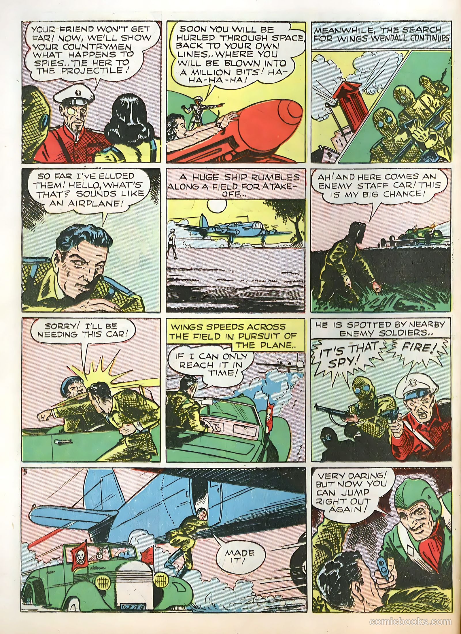Smash Comics #12 (1940) — page 64 of 68