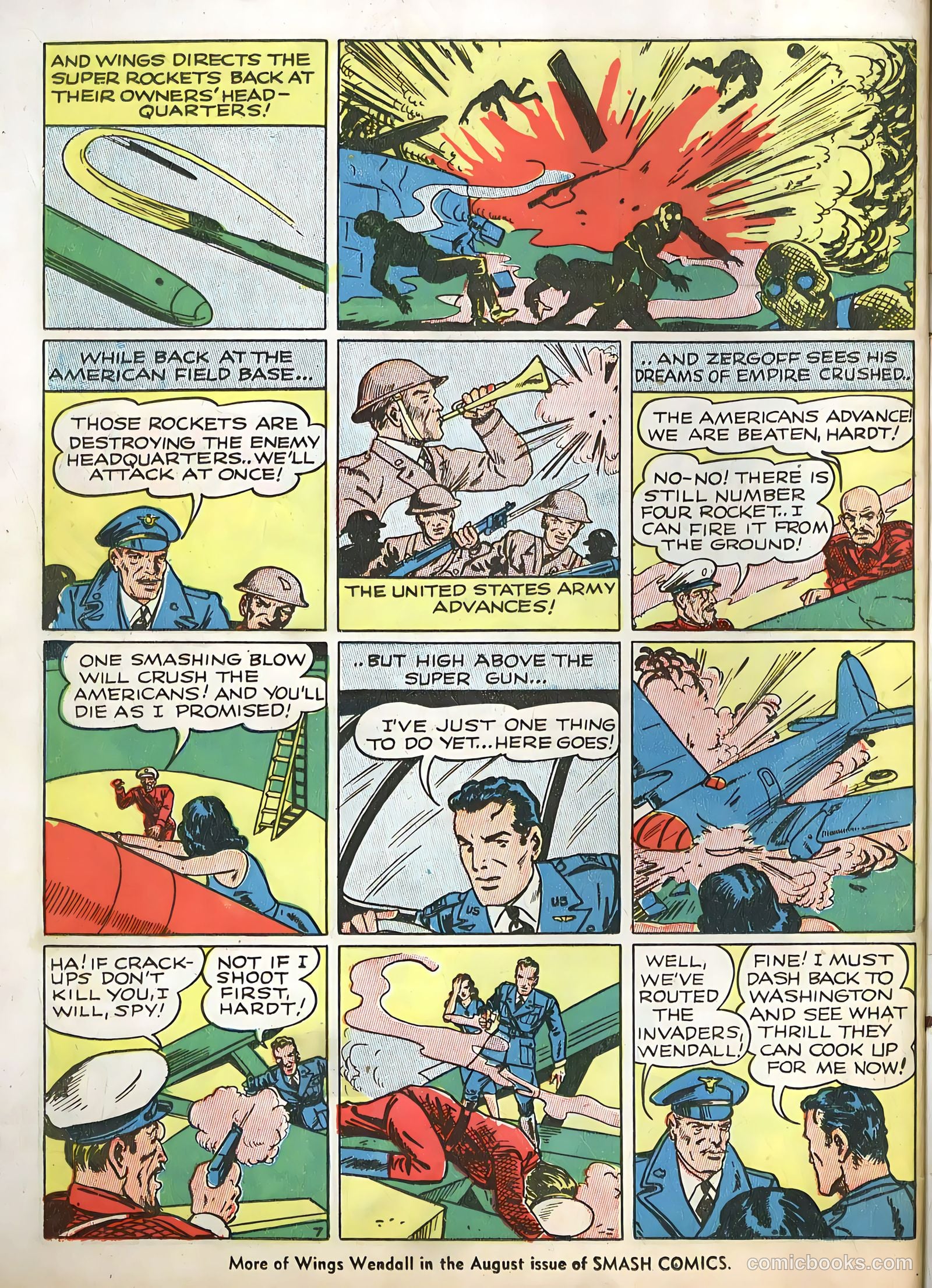 Smash Comics #12 (1940) — page 66 of 68