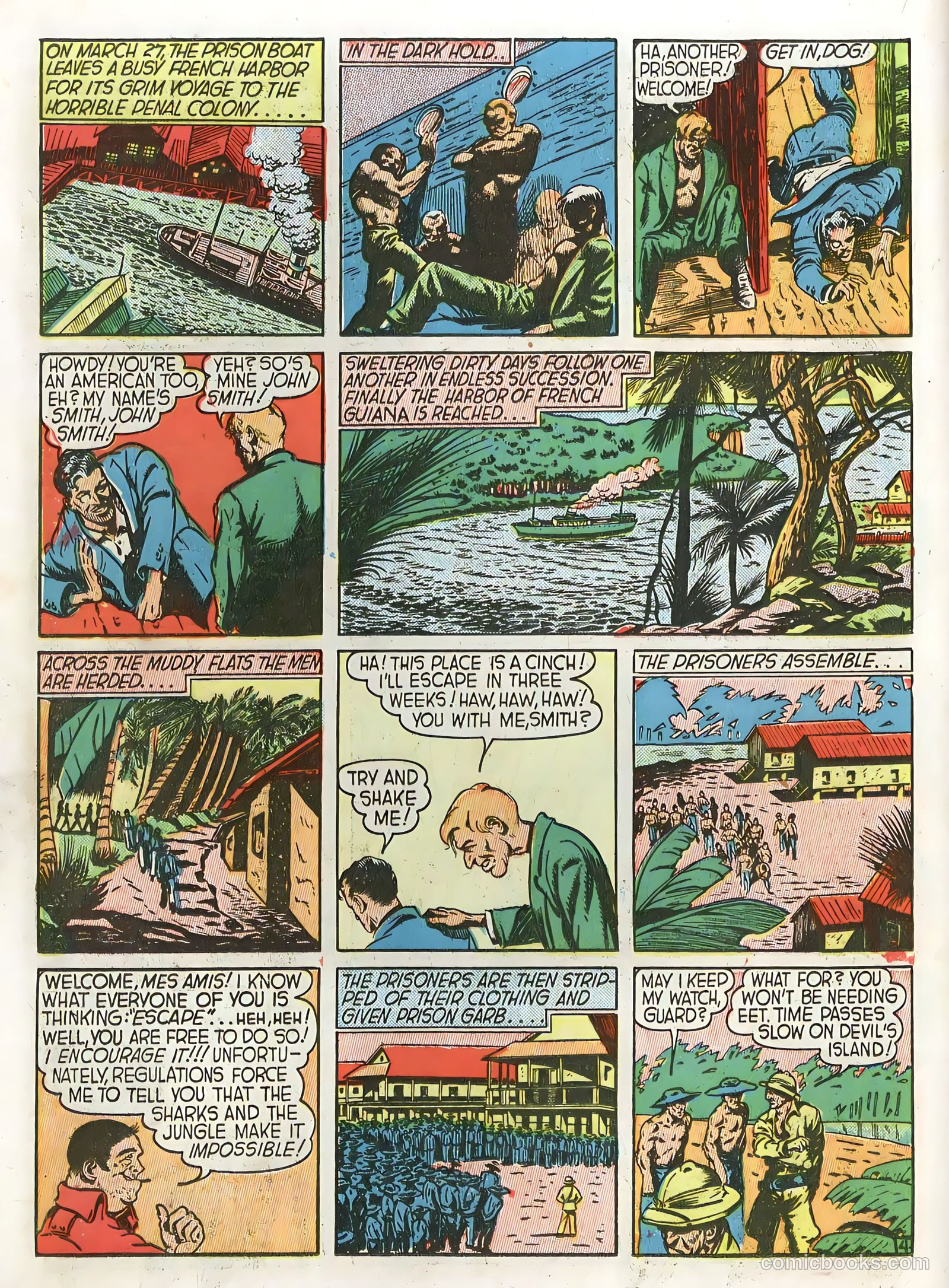 Smash Comics #13 (1940) — page 6 of 68