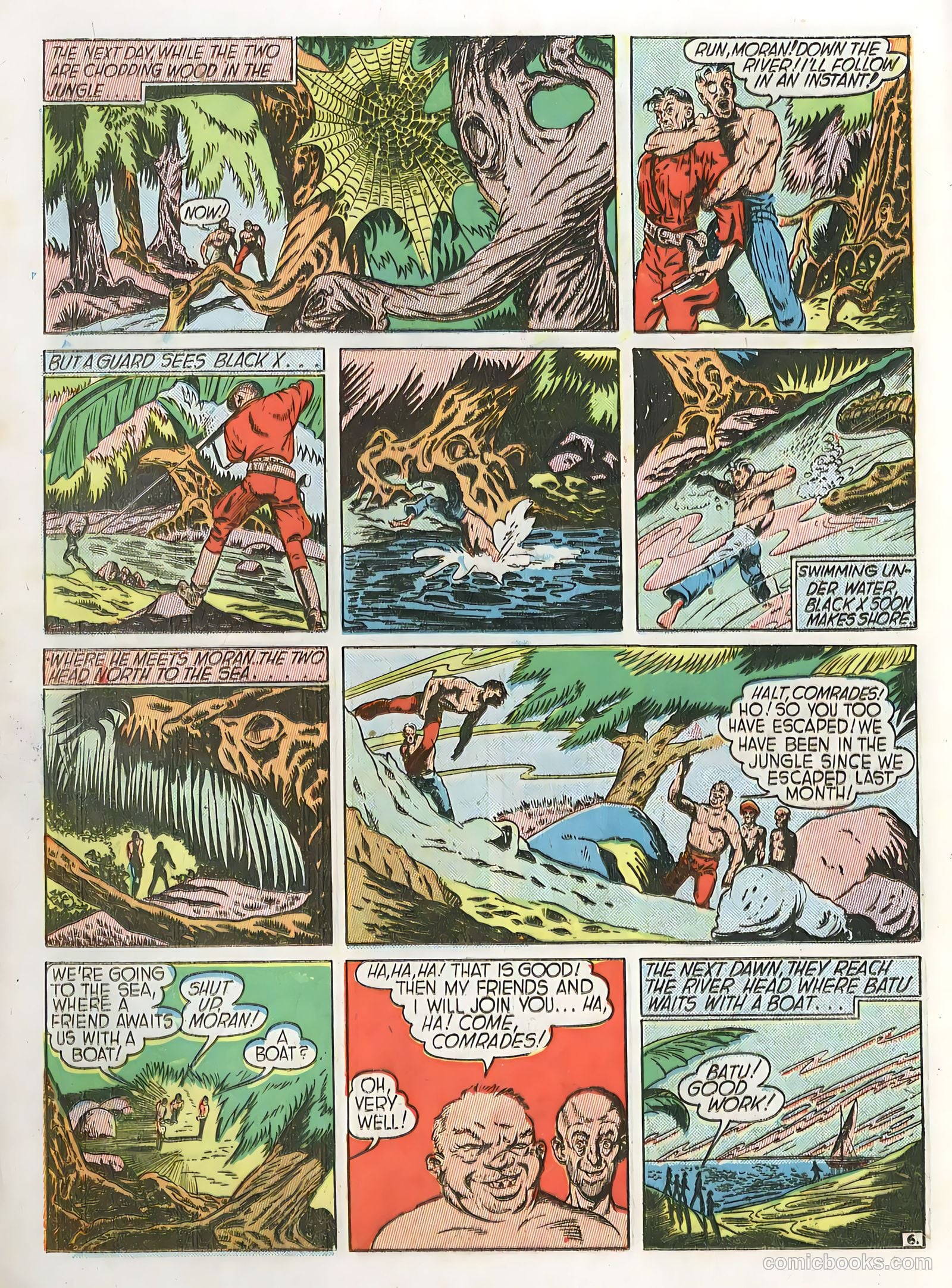Smash Comics #13 (1940) — page 8 of 68