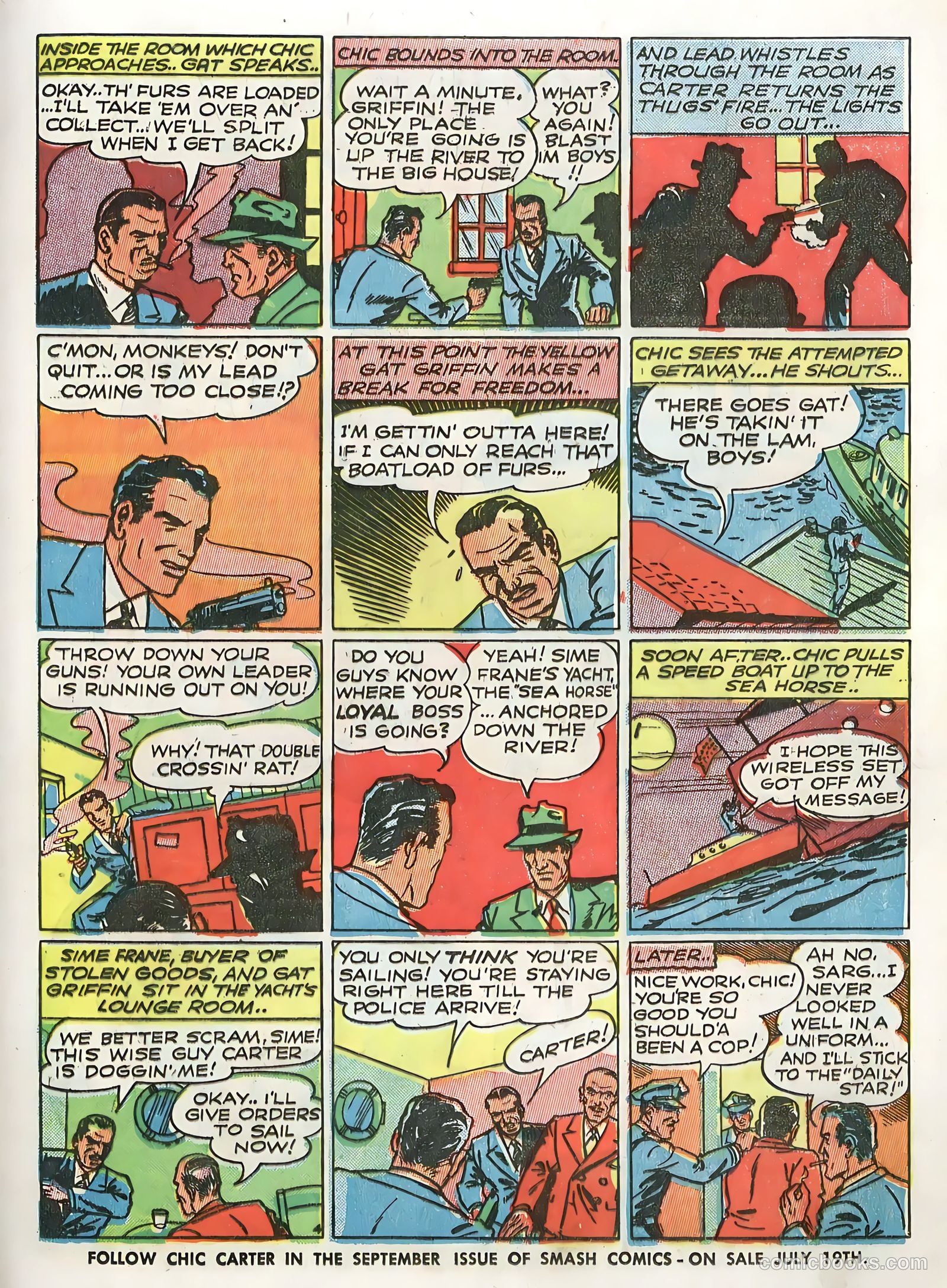 Smash Comics #13 (1940) — page 17 of 68
