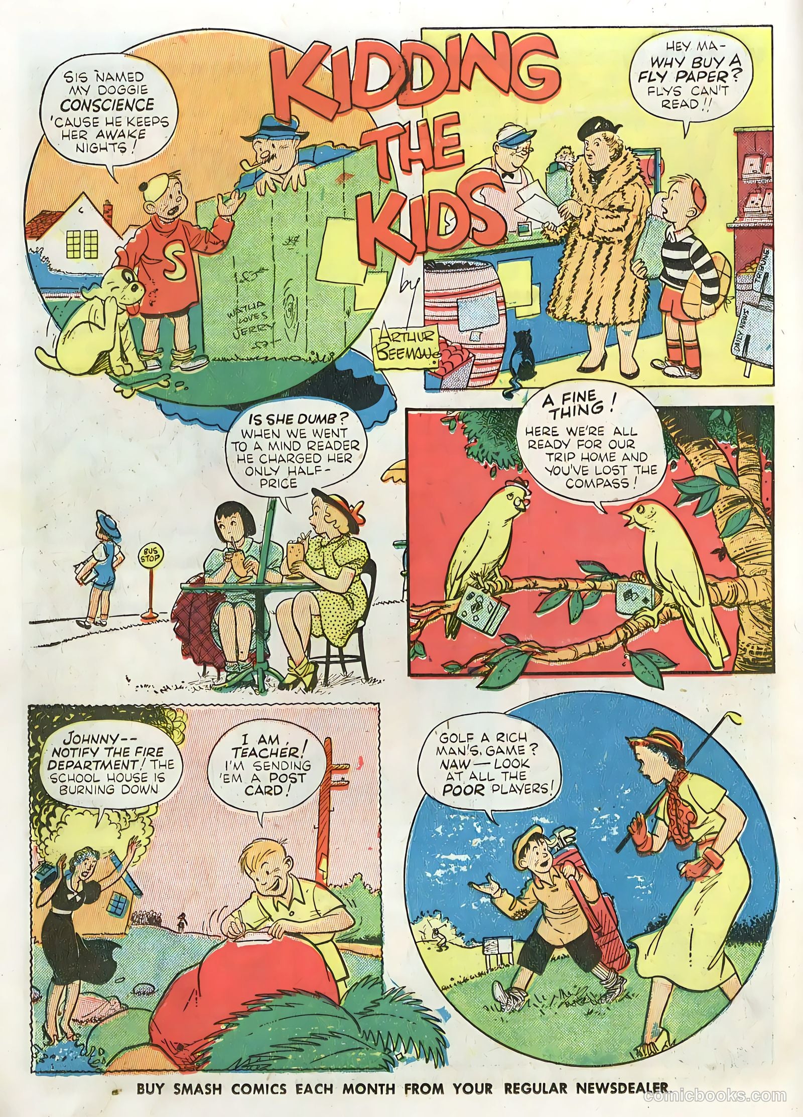Smash Comics #13 (1940) — page 18 of 68