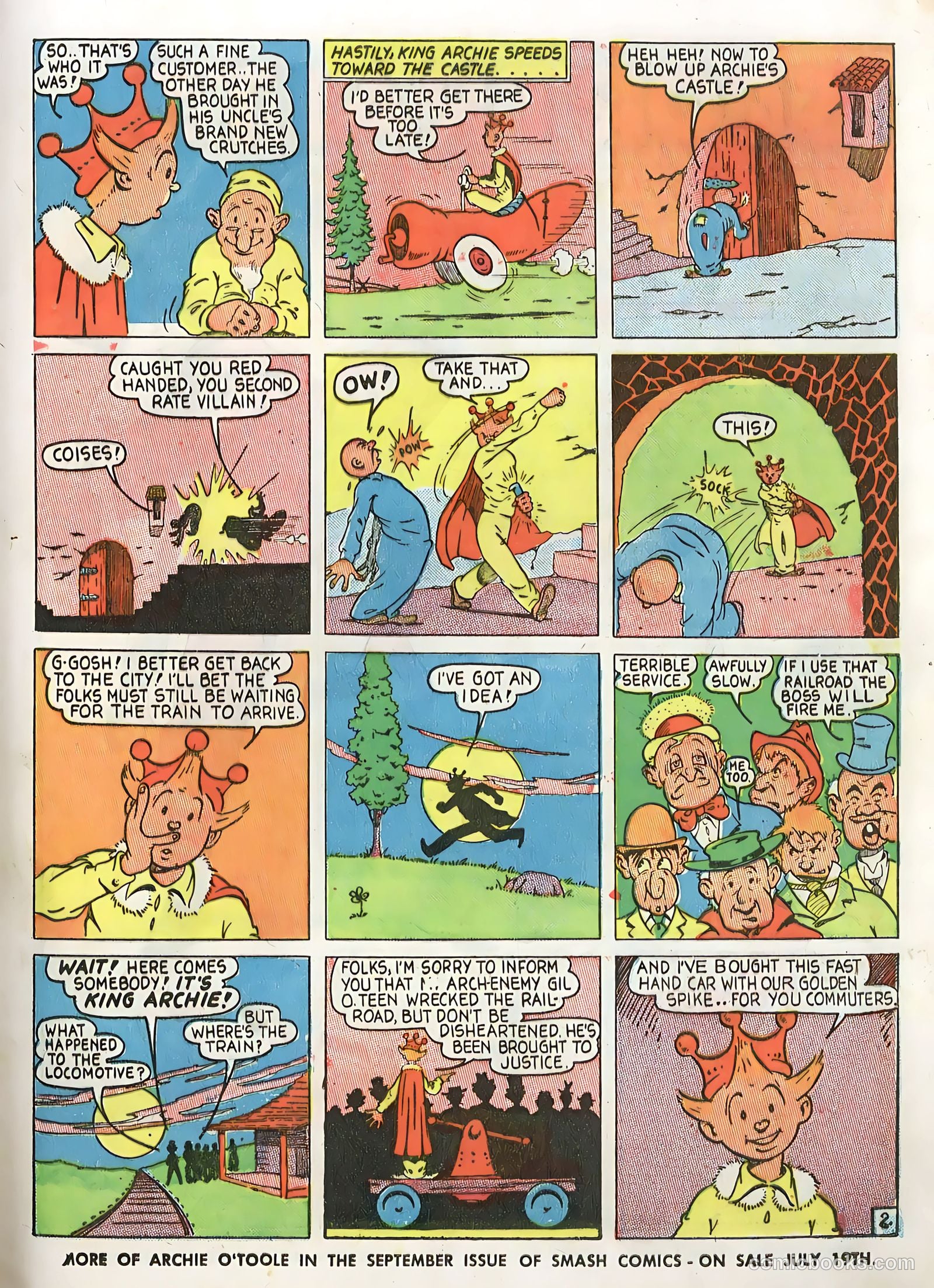 Smash Comics #13 (1940) — page 25 of 68