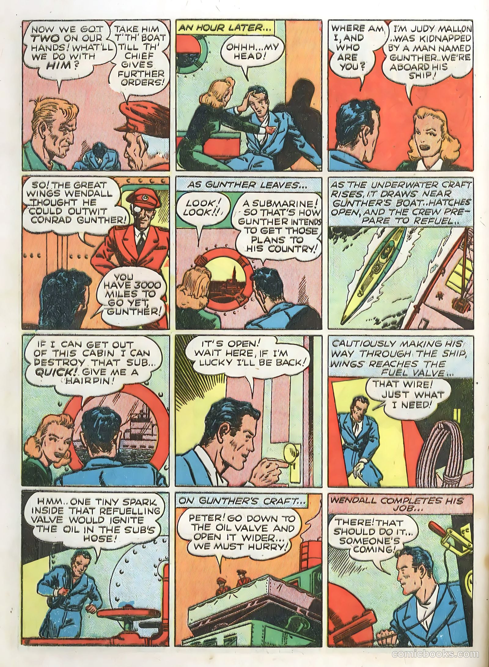 Smash Comics #13 (1940) — page 32 of 68