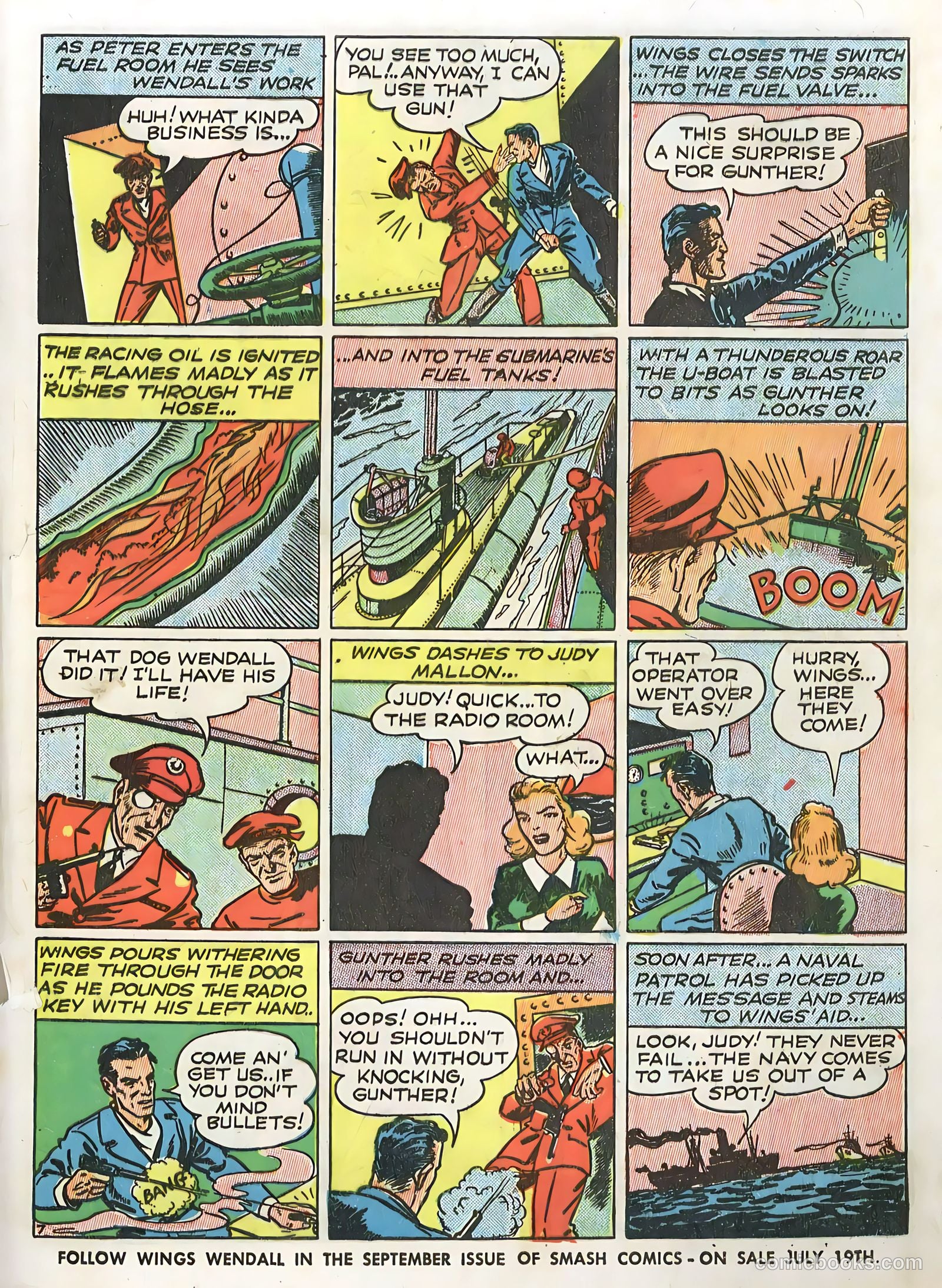 Smash Comics #13 (1940) — page 33 of 68