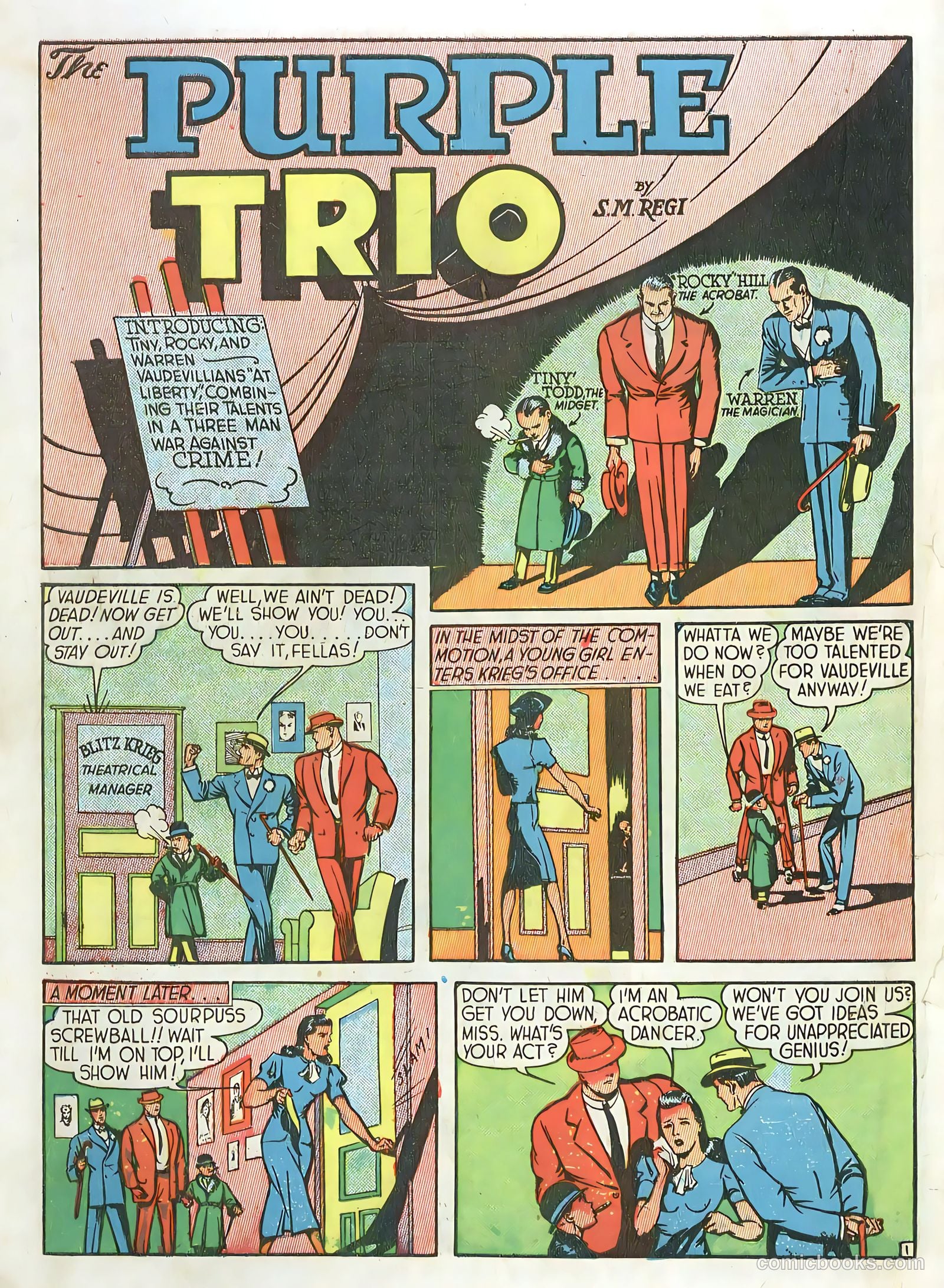 Smash Comics #13 (1940) — page 34 of 68
