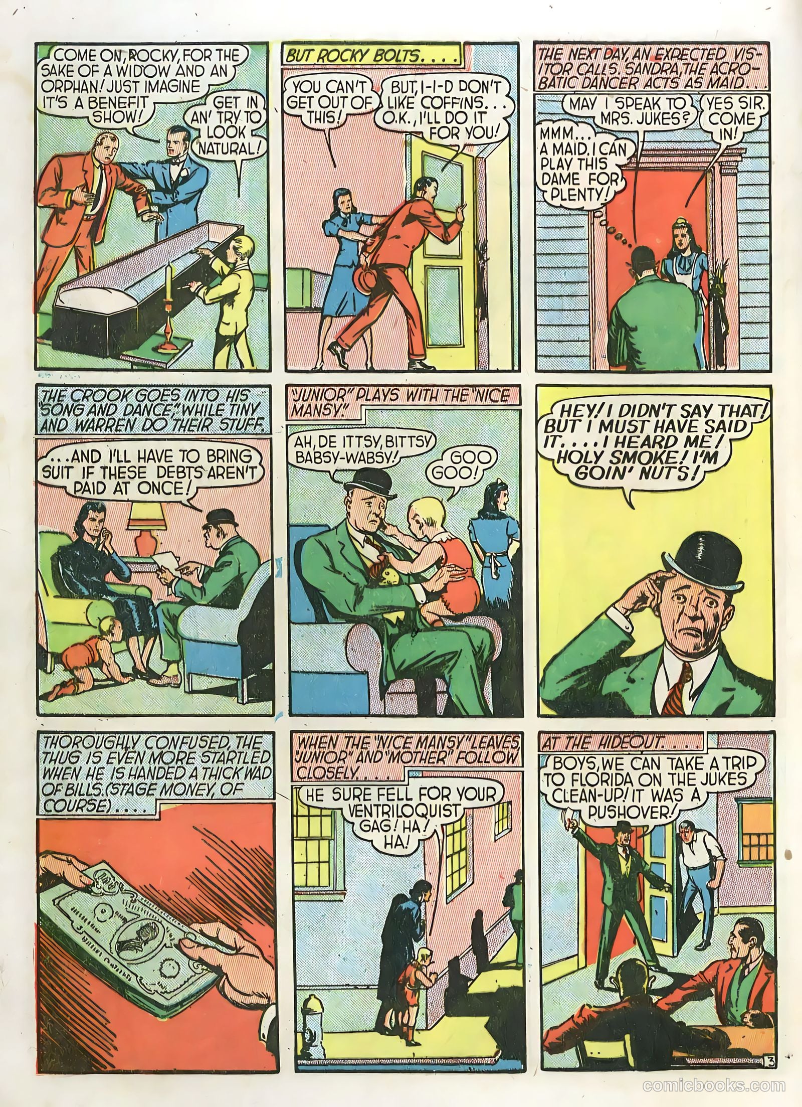Smash Comics #13 (1940) — page 36 of 68