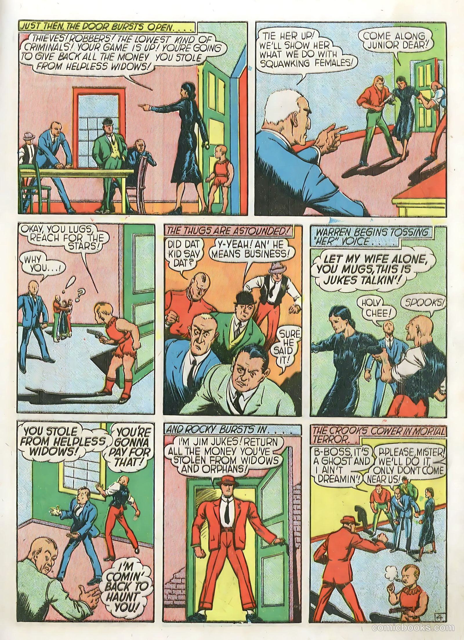 Smash Comics #13 (1940) — page 37 of 68