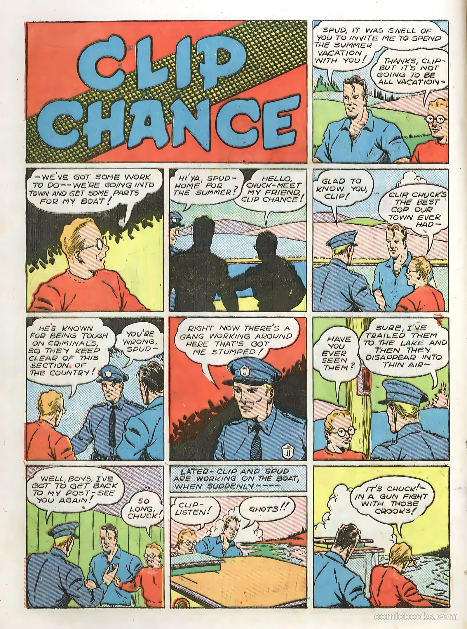 Smash Comics #13 (1940) — page 40 of 68