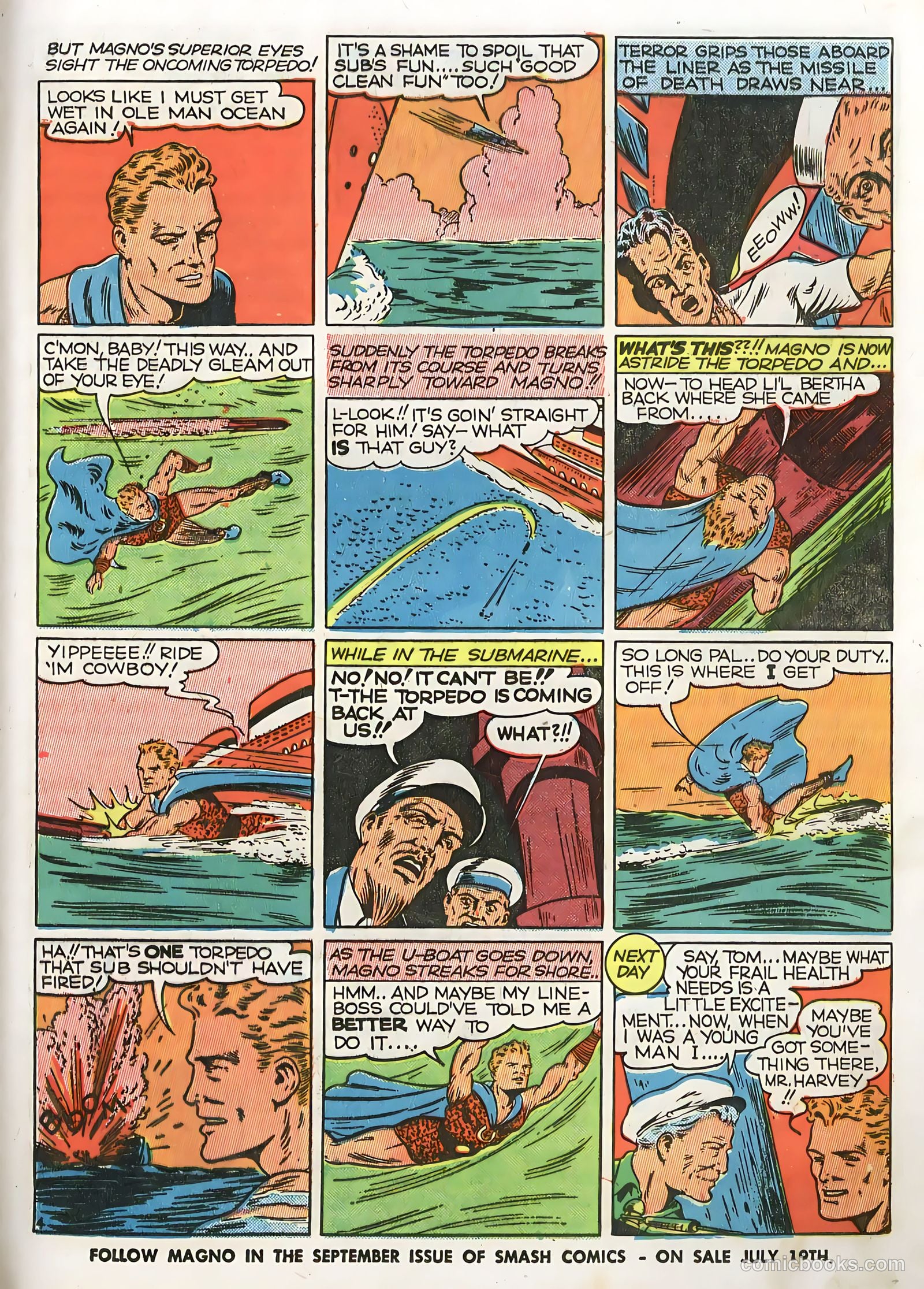 Smash Comics #13 (1940) — page 49 of 68