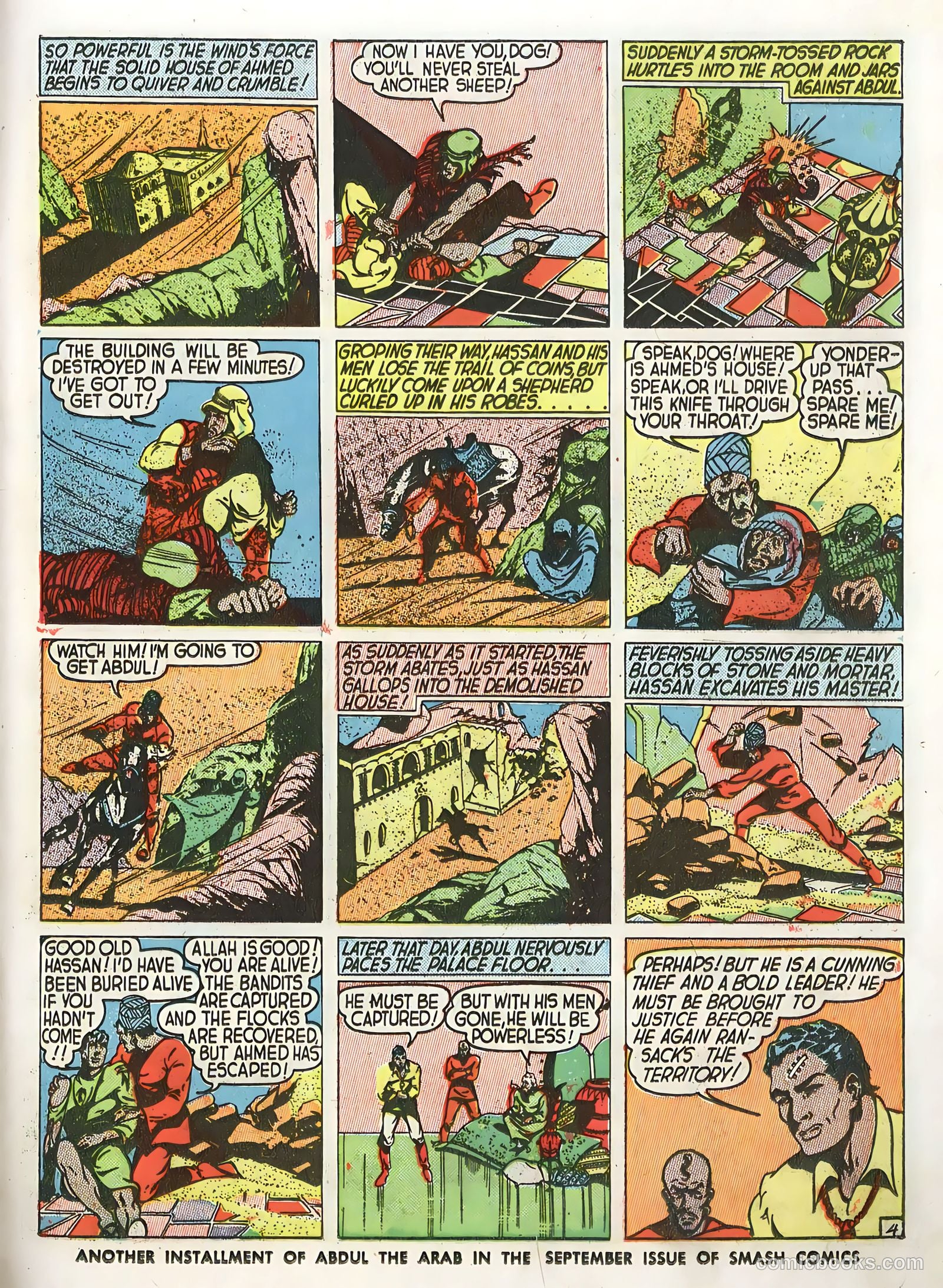 Smash Comics #13 (1940) — page 55 of 68