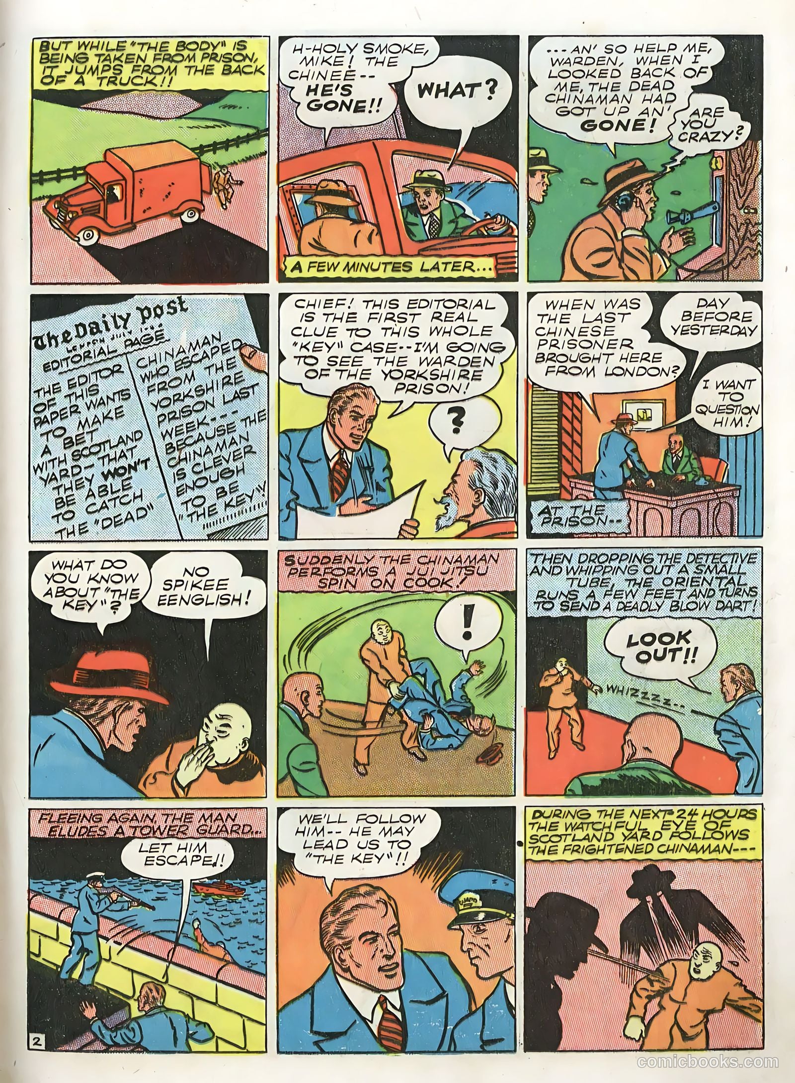 Smash Comics #13 (1940) — page 57 of 68