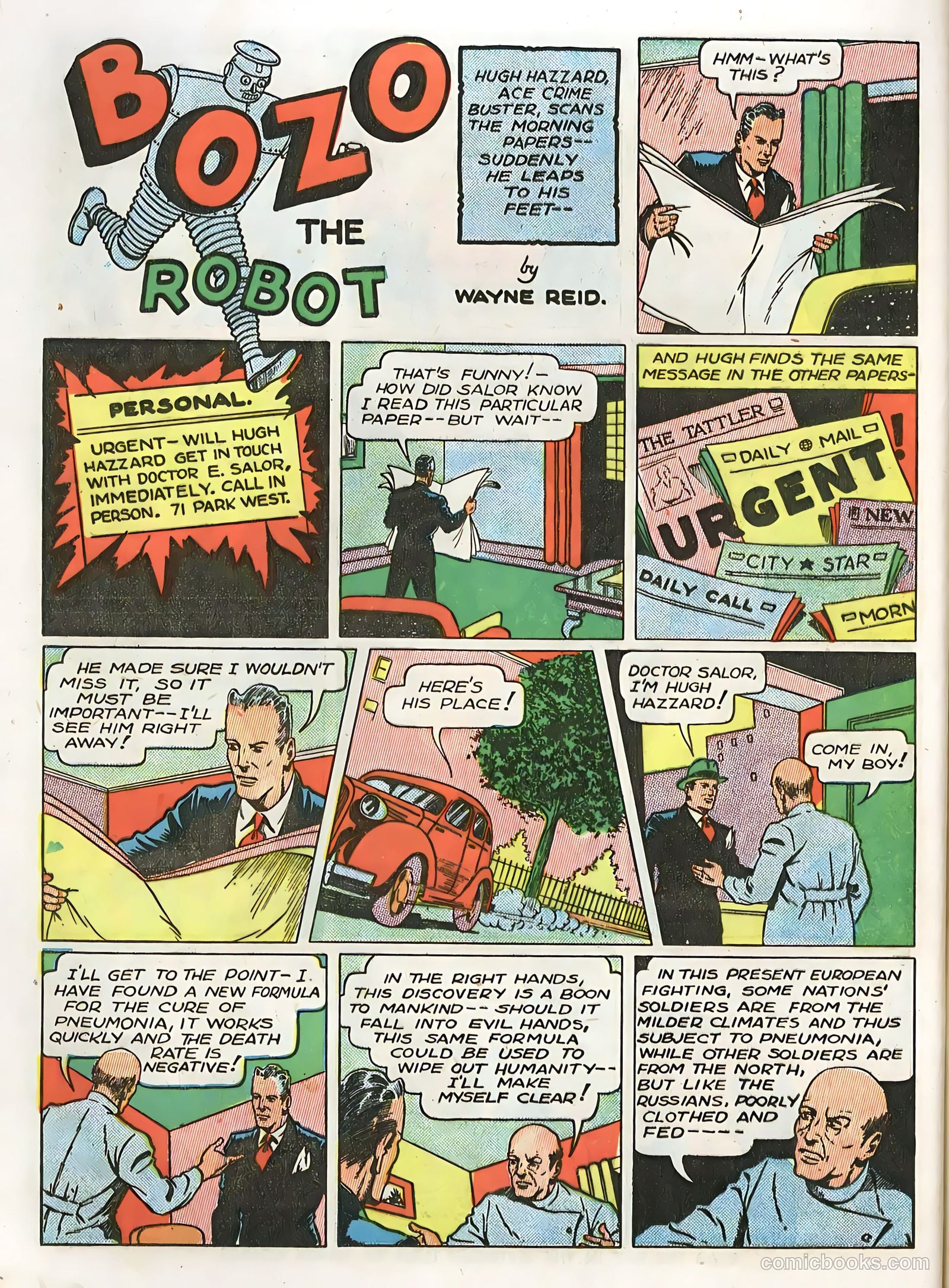 Smash Comics #13 (1940) — page 60 of 68