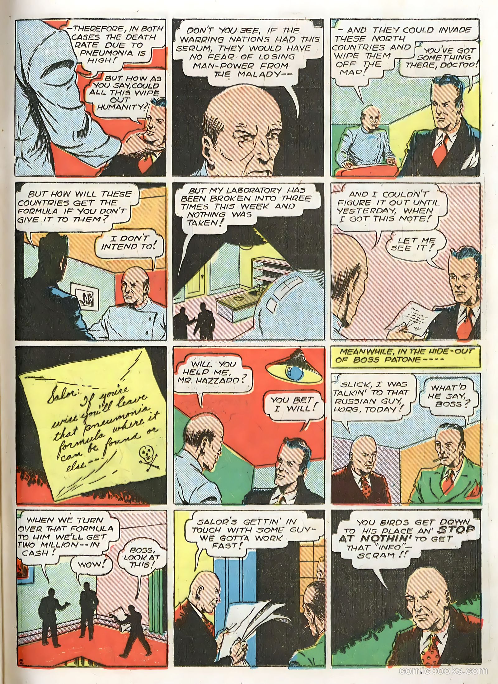 Smash Comics #13 (1940) — page 61 of 68