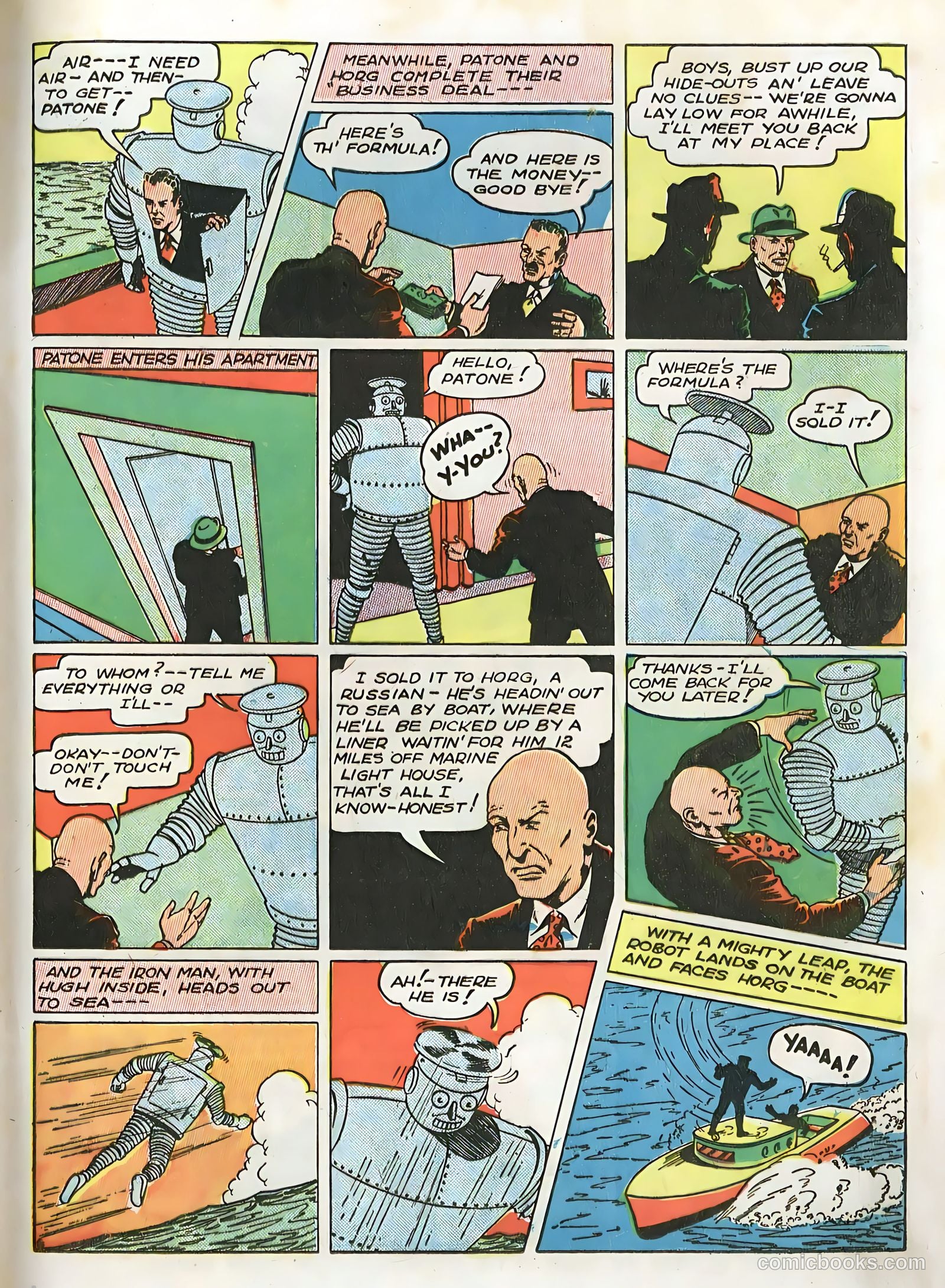 Smash Comics #13 (1940) — page 65 of 68