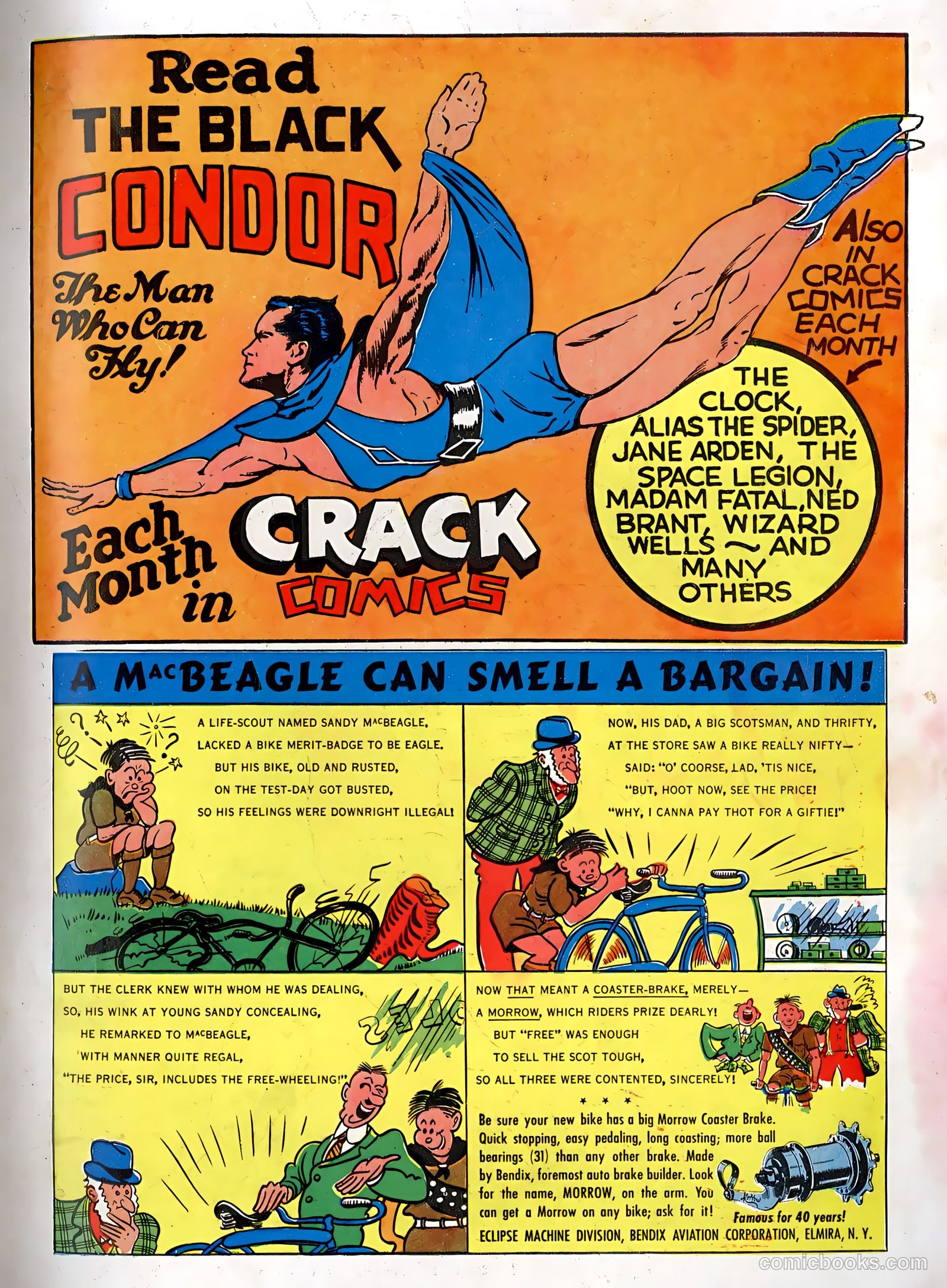 Smash Comics #13 (1940) — page 67 of 68
