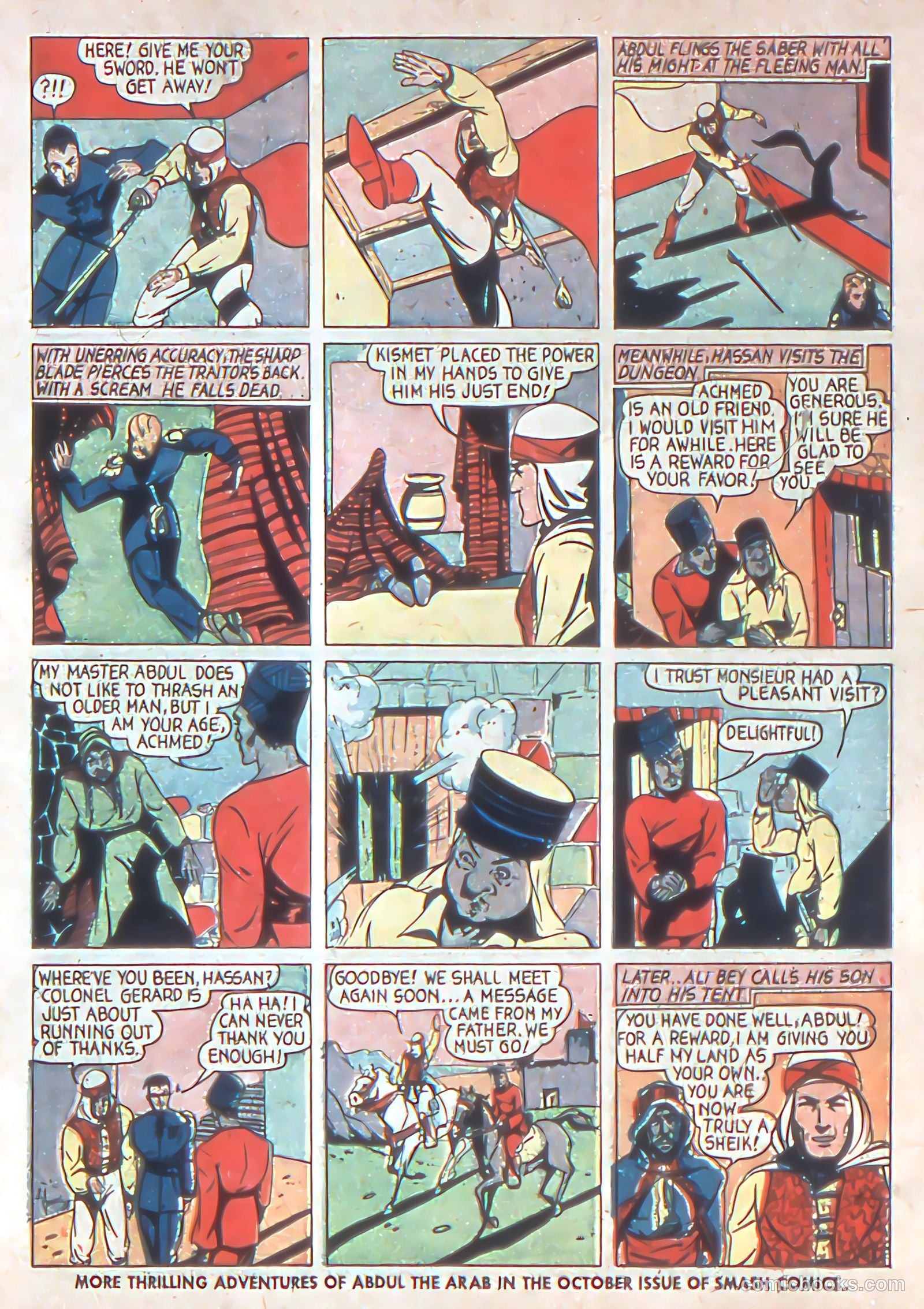 Smash Comics #14 (1940) — page 19 of 68